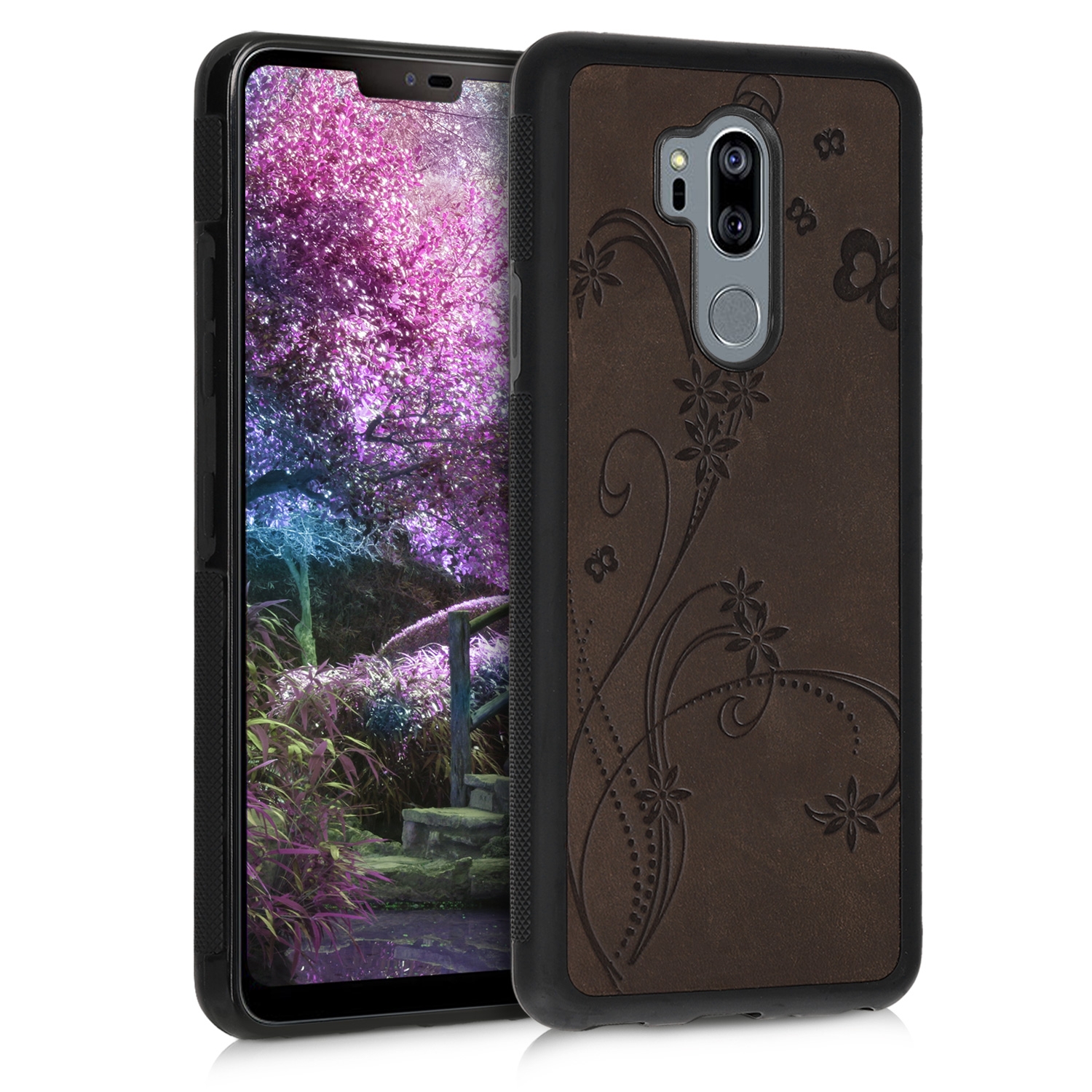 Kalibri Δερμάτινη Θήκη LG G7 ThinQ / Fit / One - Brown