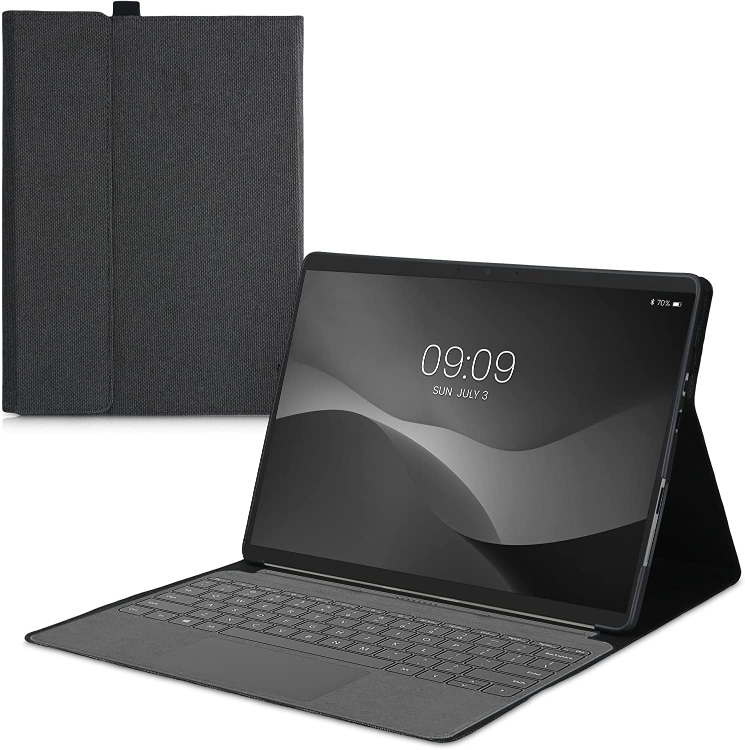 KW Flip Σκληρή Θήκη Microsoft Surface Pro 8 - Dark Grey