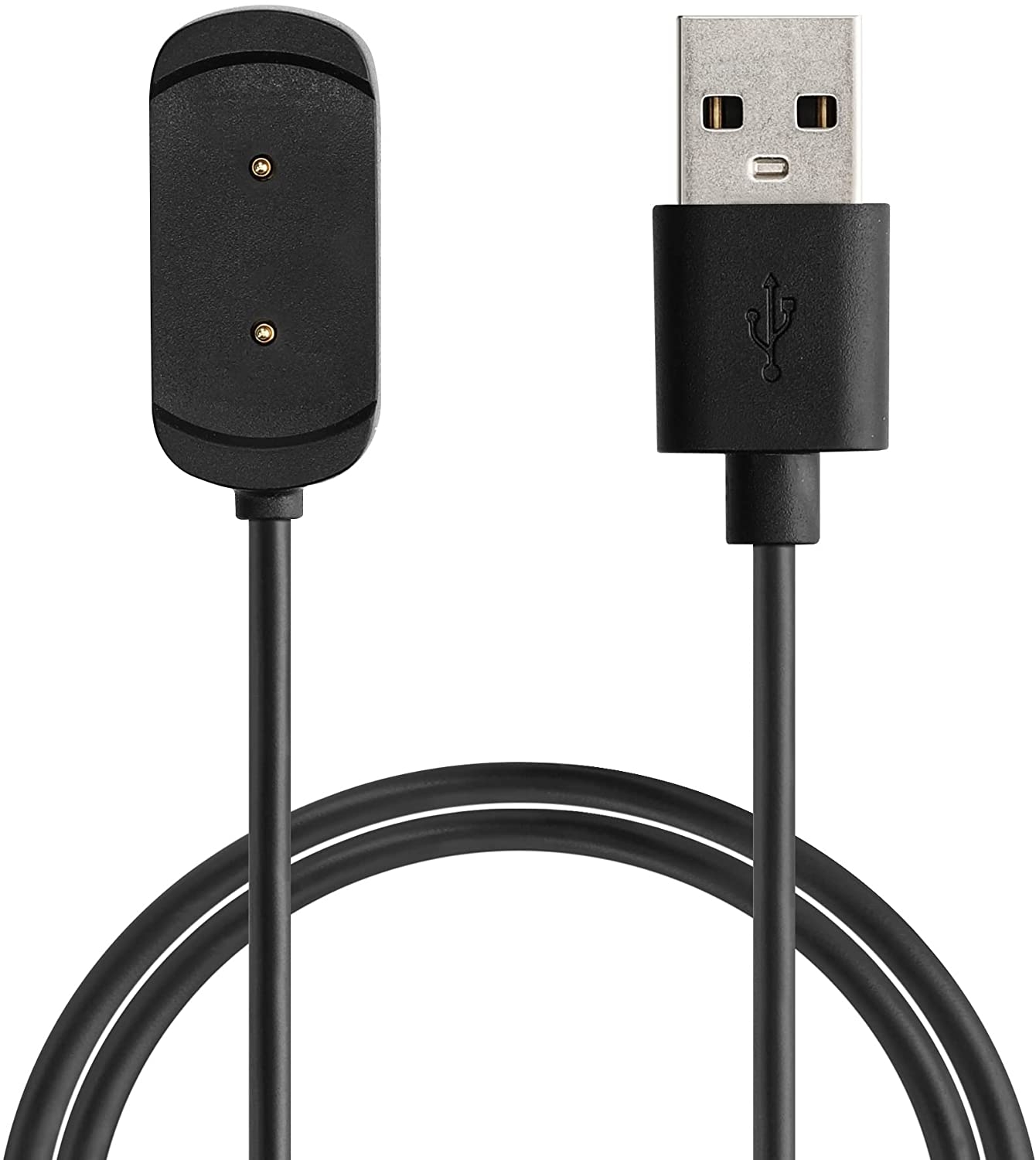 KW Καλώδιο Φόρτισης USB - Huami T-Rex A1918 / GTR 42mm / GTR 47mm - 95.5 cm - Black