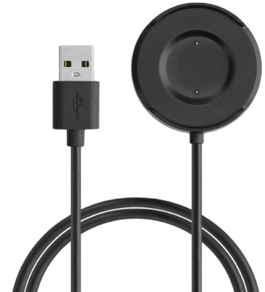 KW Καλώδιο Φόρτισης USB - Vivo Watch 2 - 93cm - Black