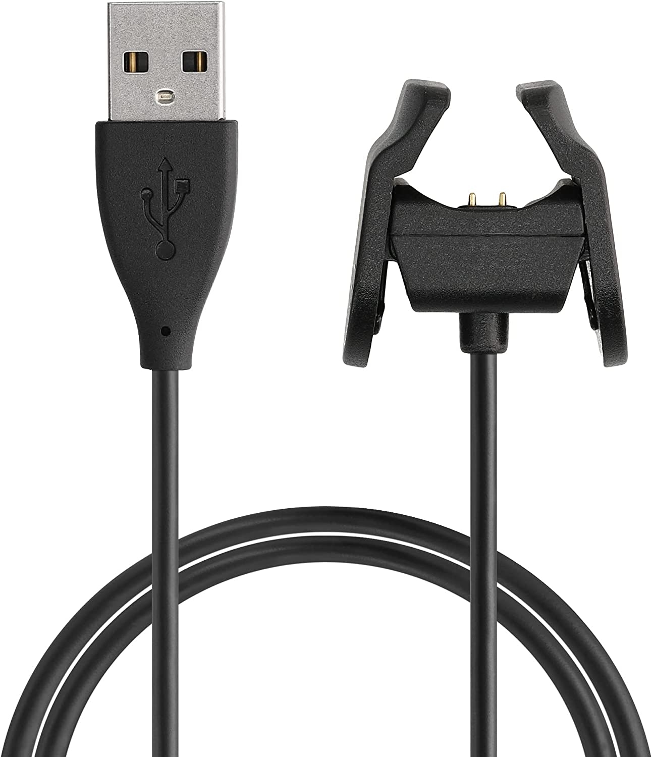 KW Καλώδιο Φόρτισης USB - Xiaomi Mi Band 4 - 955cm - Black