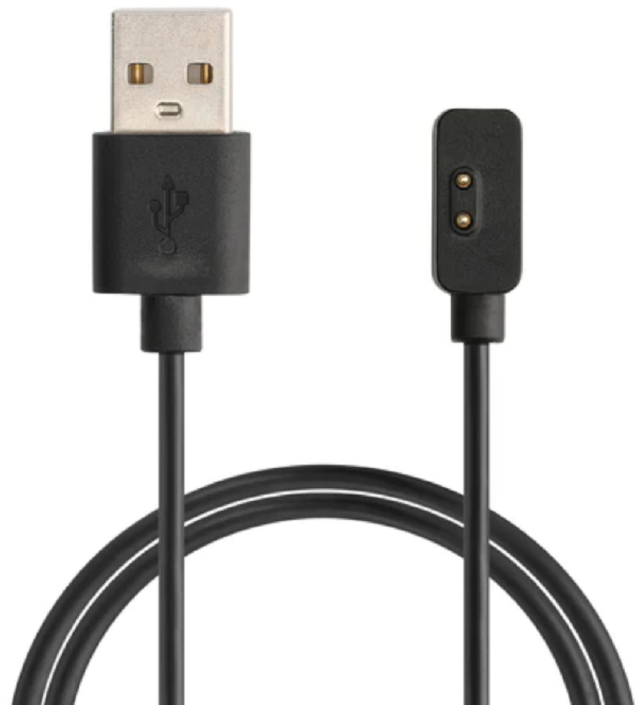 KW Καλώδιο Φόρτισης USB - Xiaomi Mi Band 7 Pro / Poco Watch - 102cm - Black