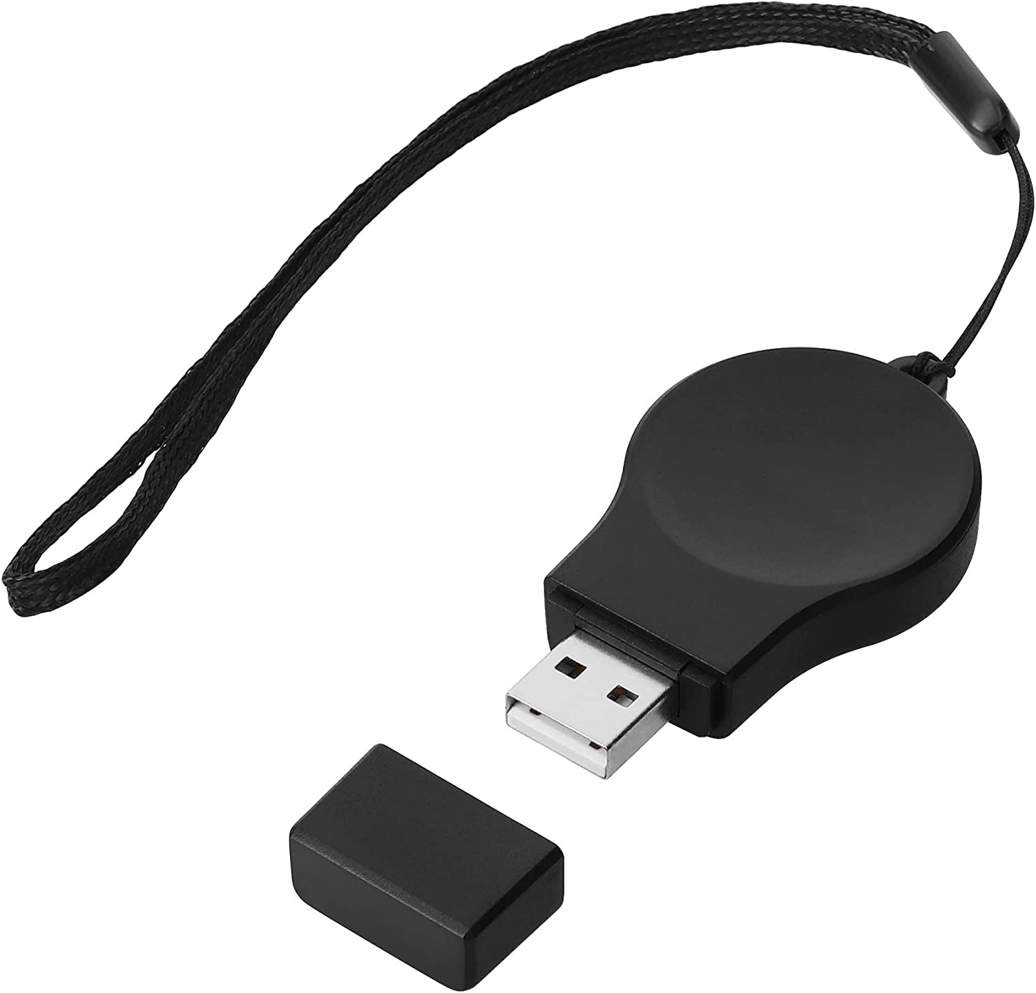 KW Μαγνητικός Φορτιστής USB με Λουράκι - Samsung Galaxy Watch 5 / Watch 5 Pro - Black