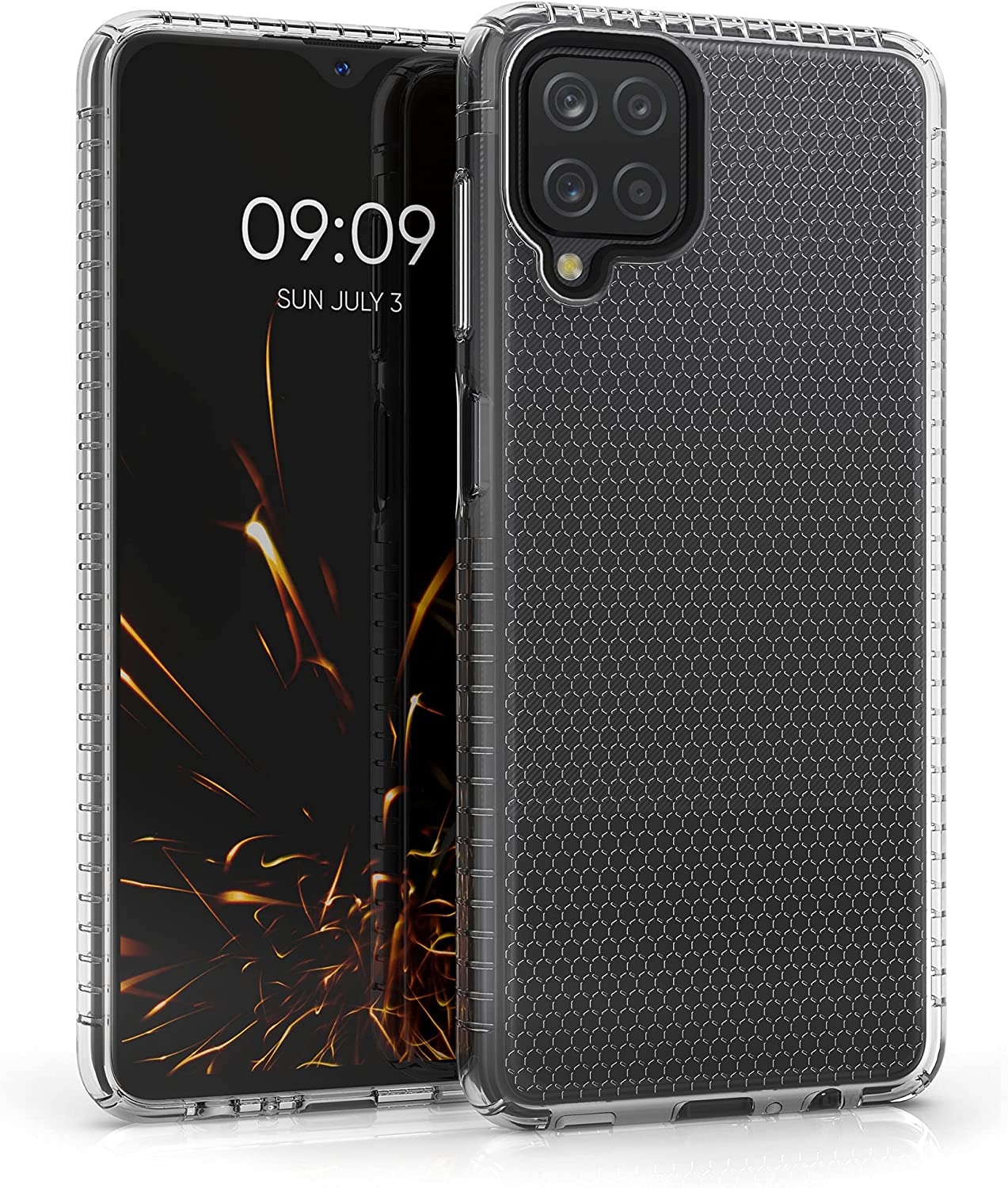 KWmobile Διάφανη Θήκη Σιλικόνης Anti-Stick - Samsung Galaxy A12 - Transparent