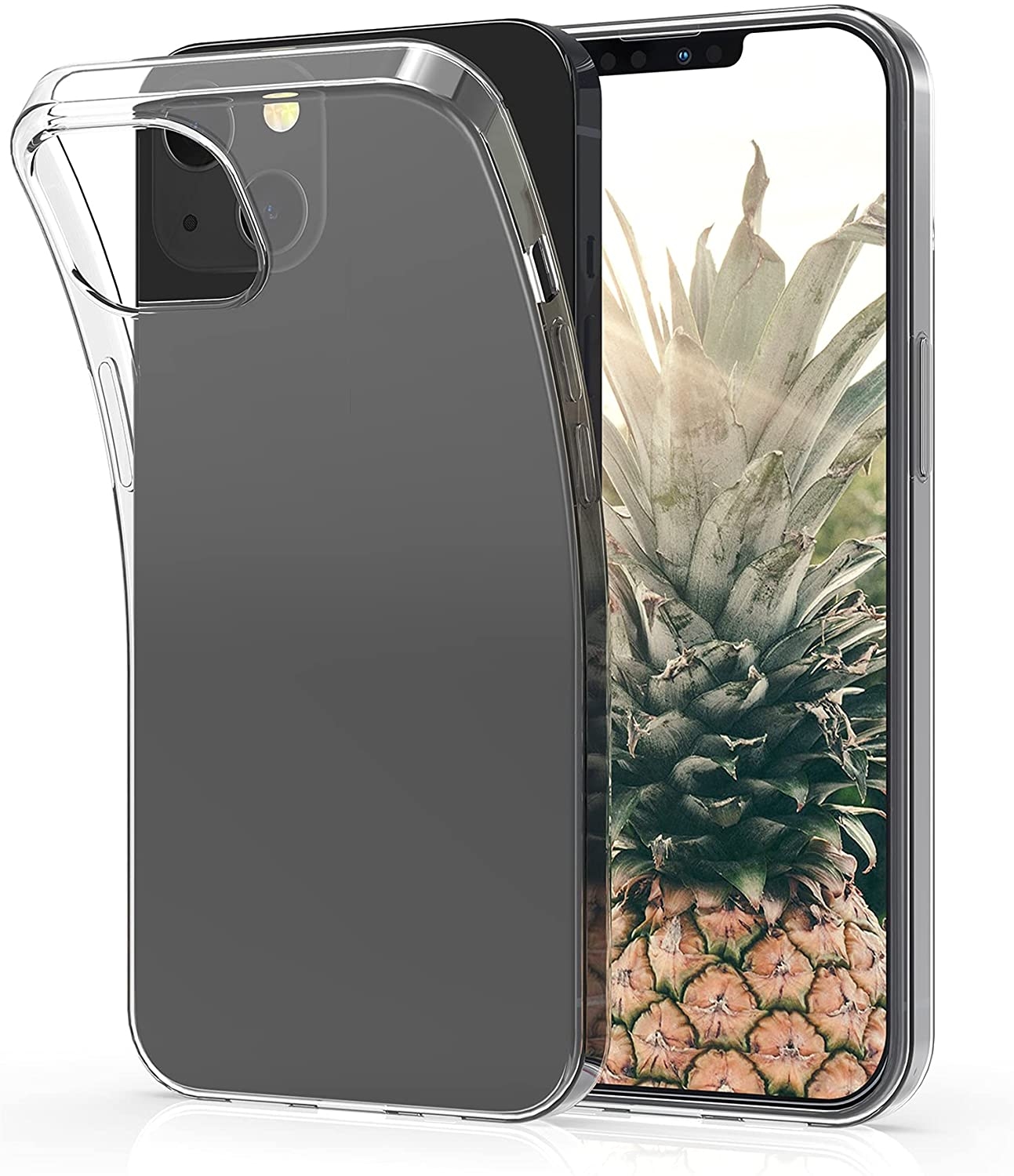 KWmobile Διάφανη Θήκη Σιλικόνης Apple iPhone 13 mini - Transparent 