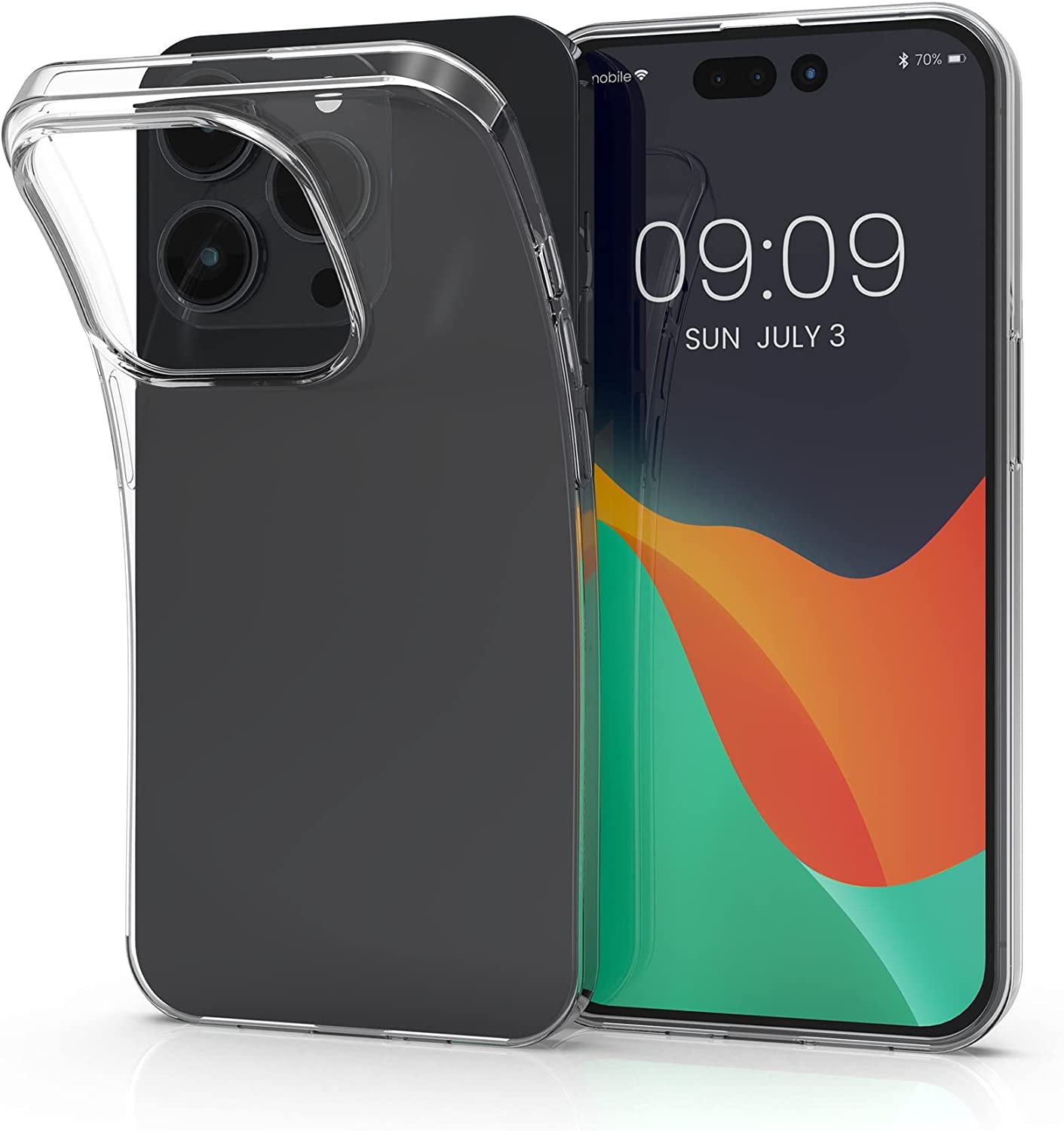 KWmobile Διάφανη Θήκη Σιλικόνης Apple iPhone 14 Pro - Transparent