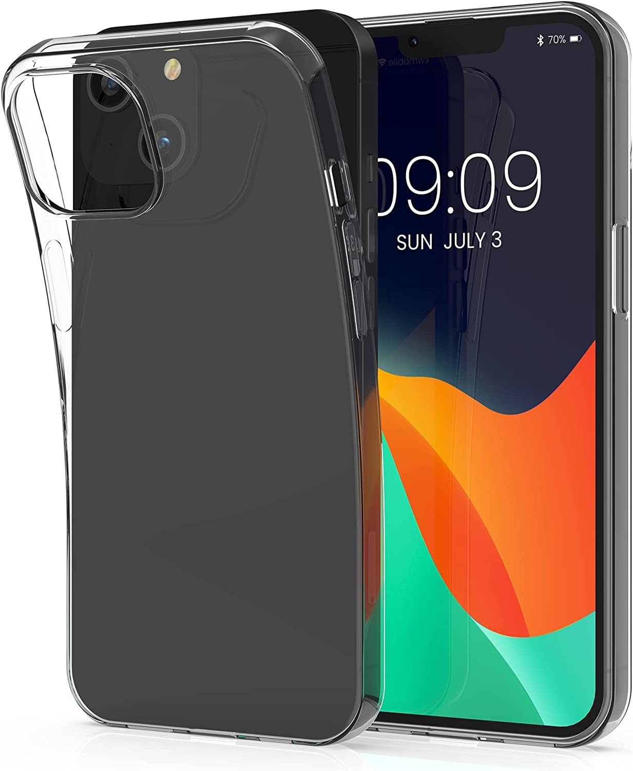 KWmobile Διάφανη Θήκη Σιλικόνης Apple iPhone 14 - Transparent