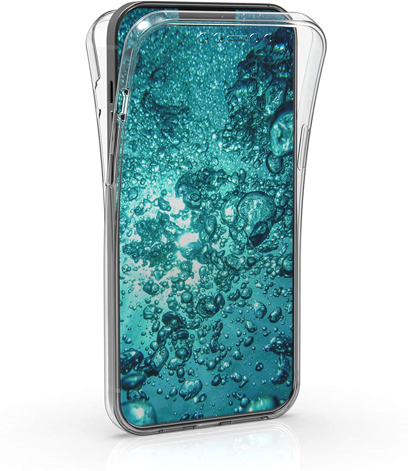 KWmobile Διάφανη Θήκη Σιλικόνης Full Body Apple iPhone 12 Pro Max - Transparent