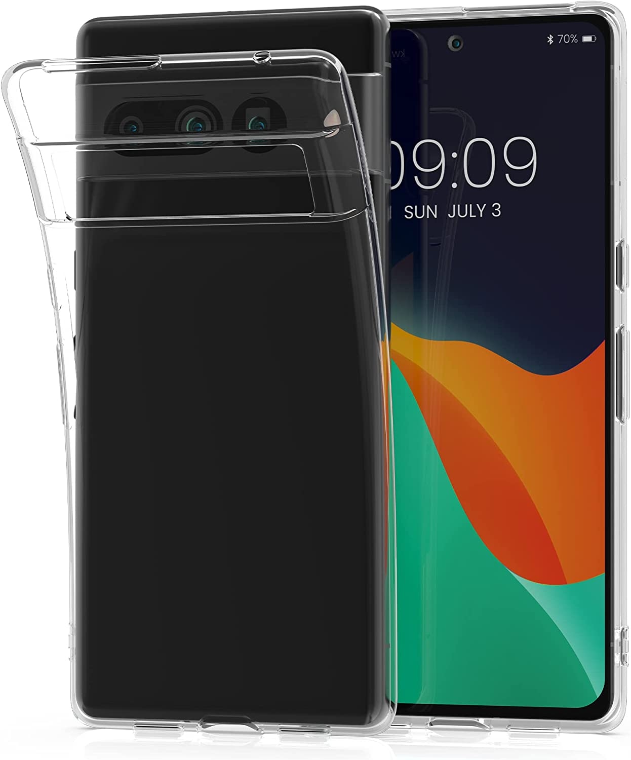 KWmobile Διάφανη Θήκη Σιλικόνης Google Pixel 7 Pro - Transparent