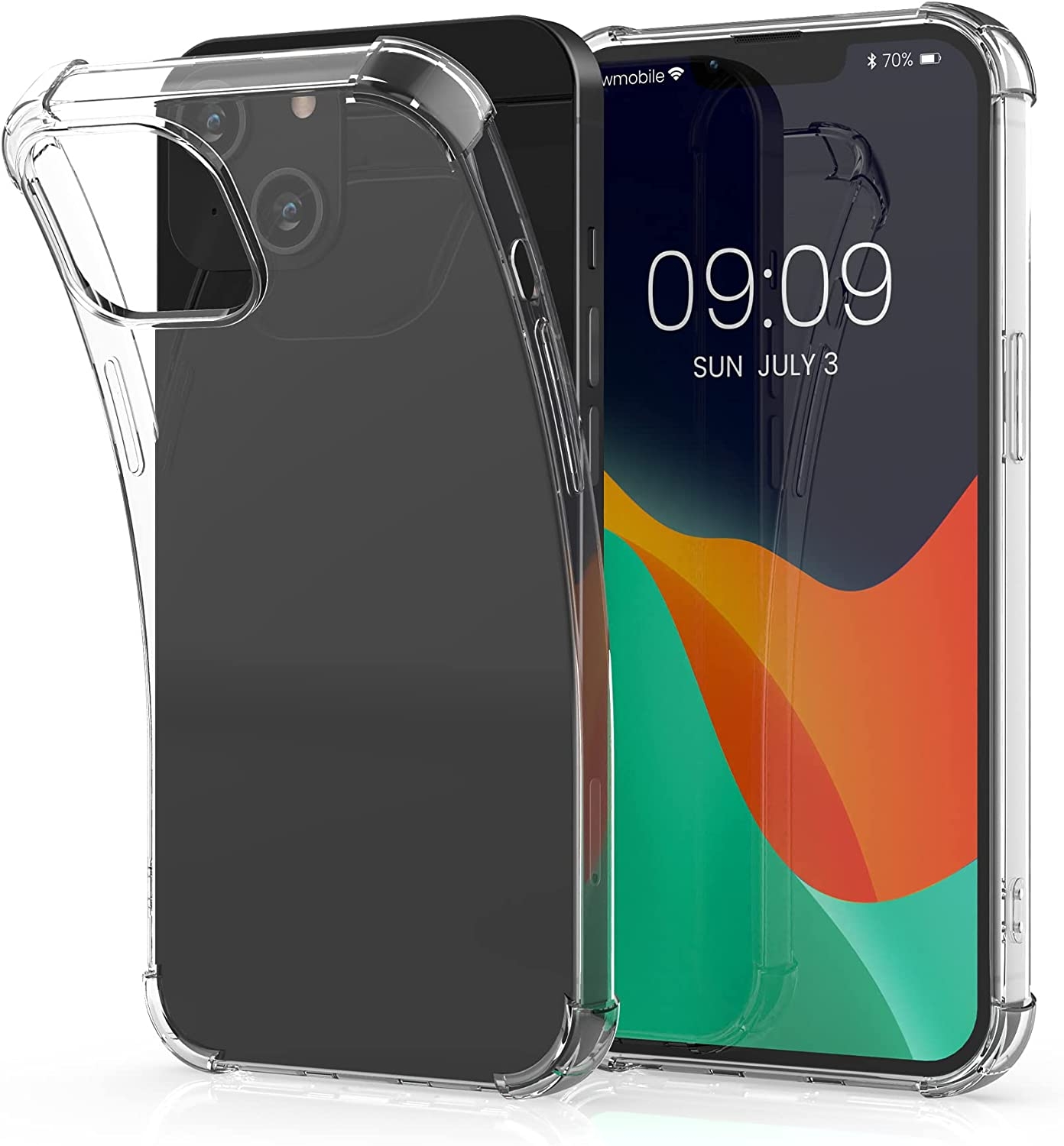 KWmobile Διάφανη Θήκη Σιλικόνης με TPU Bumper Apple iPhone 14 - Transparent