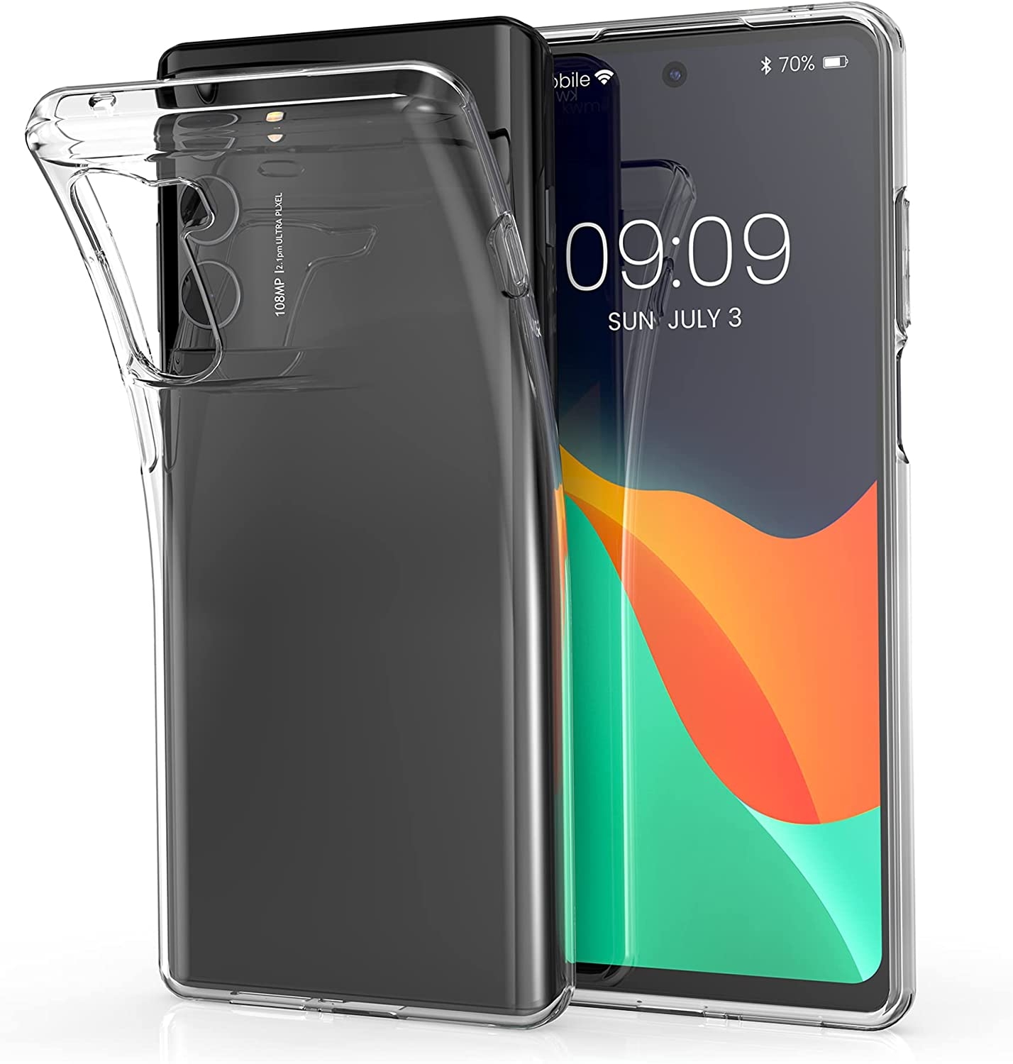 KWmobile Διάφανη Θήκη Σιλικόνης Motorola Moto G200 5G - Transparent