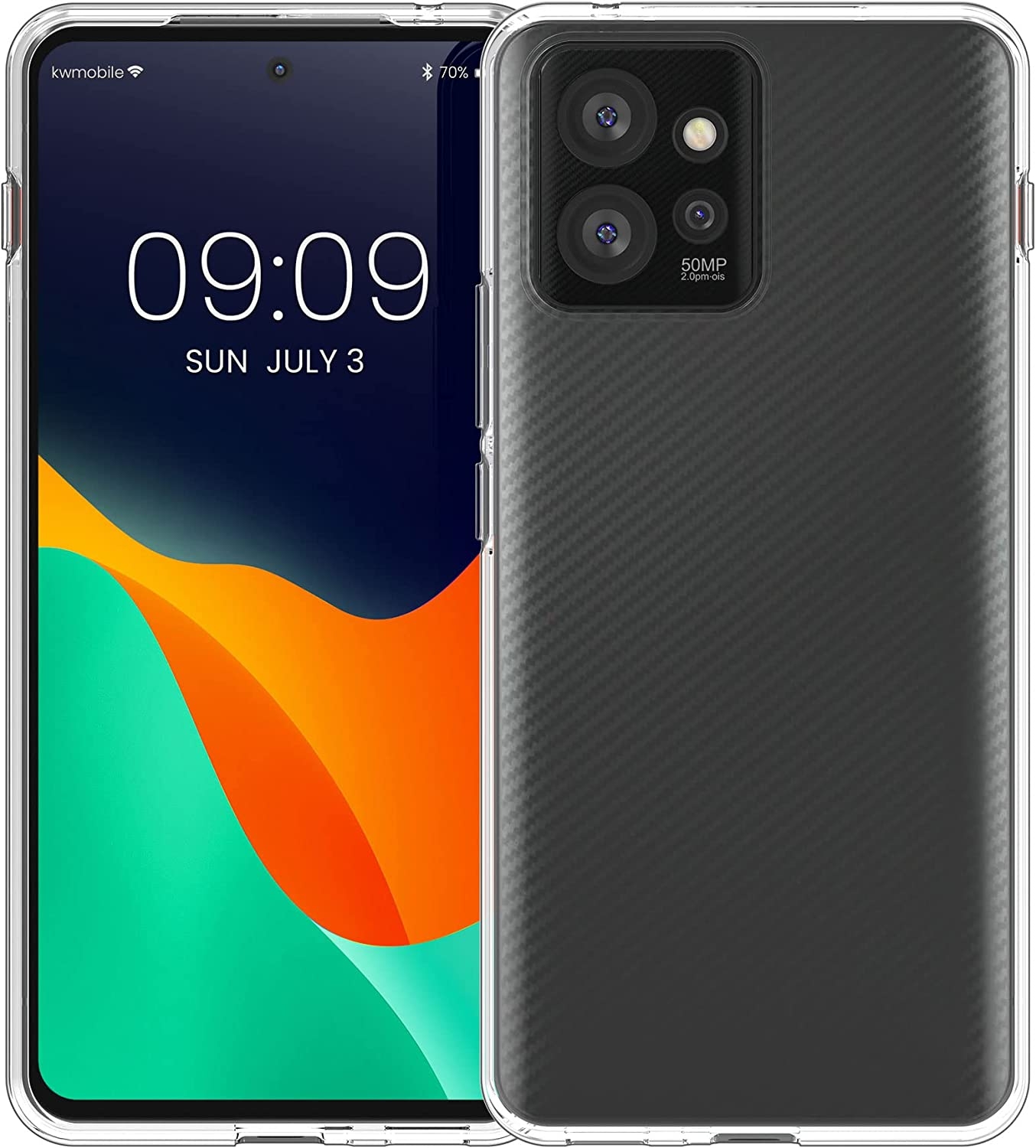 KWmobile Διάφανη Θήκη Σιλικόνης Motorola ThinkPhone - Transparent