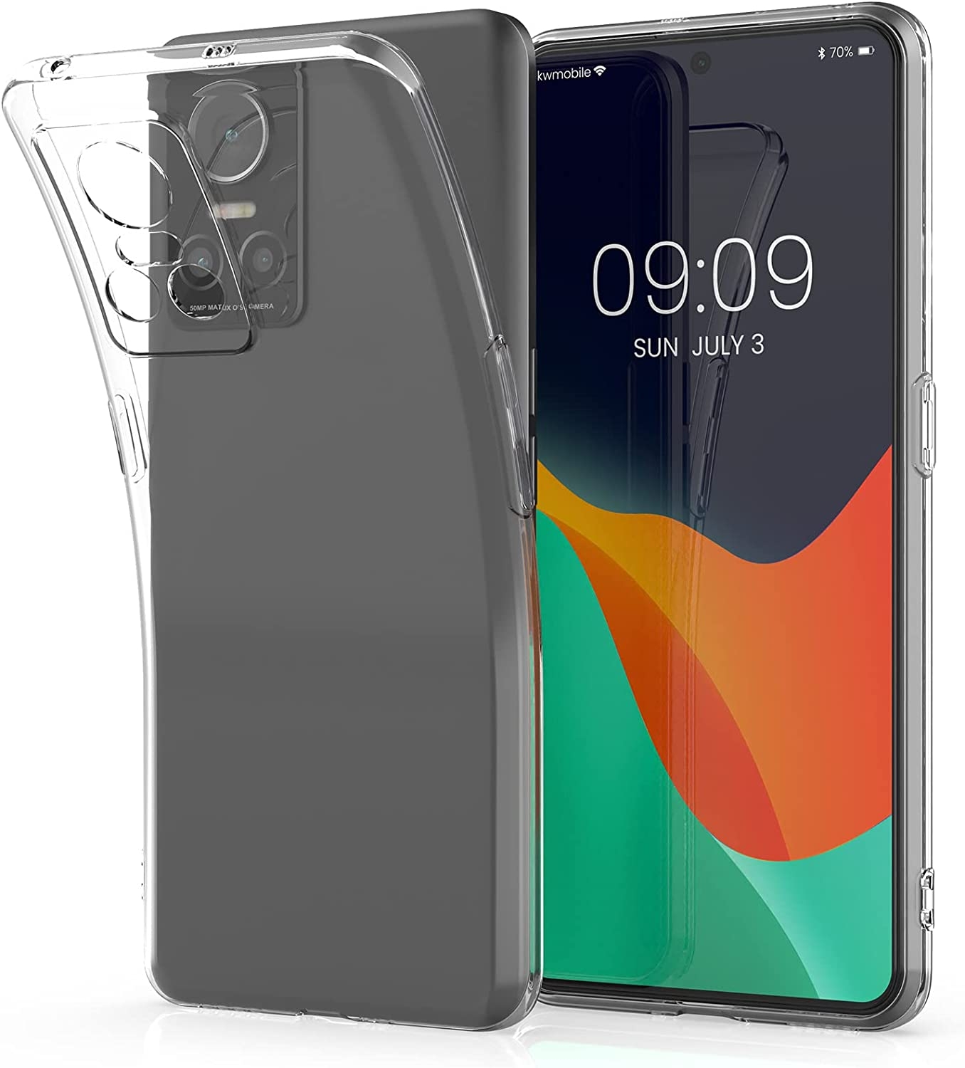 KWmobile Διάφανη Θήκη Σιλικόνης Realme GT Neo 3 - Transparent