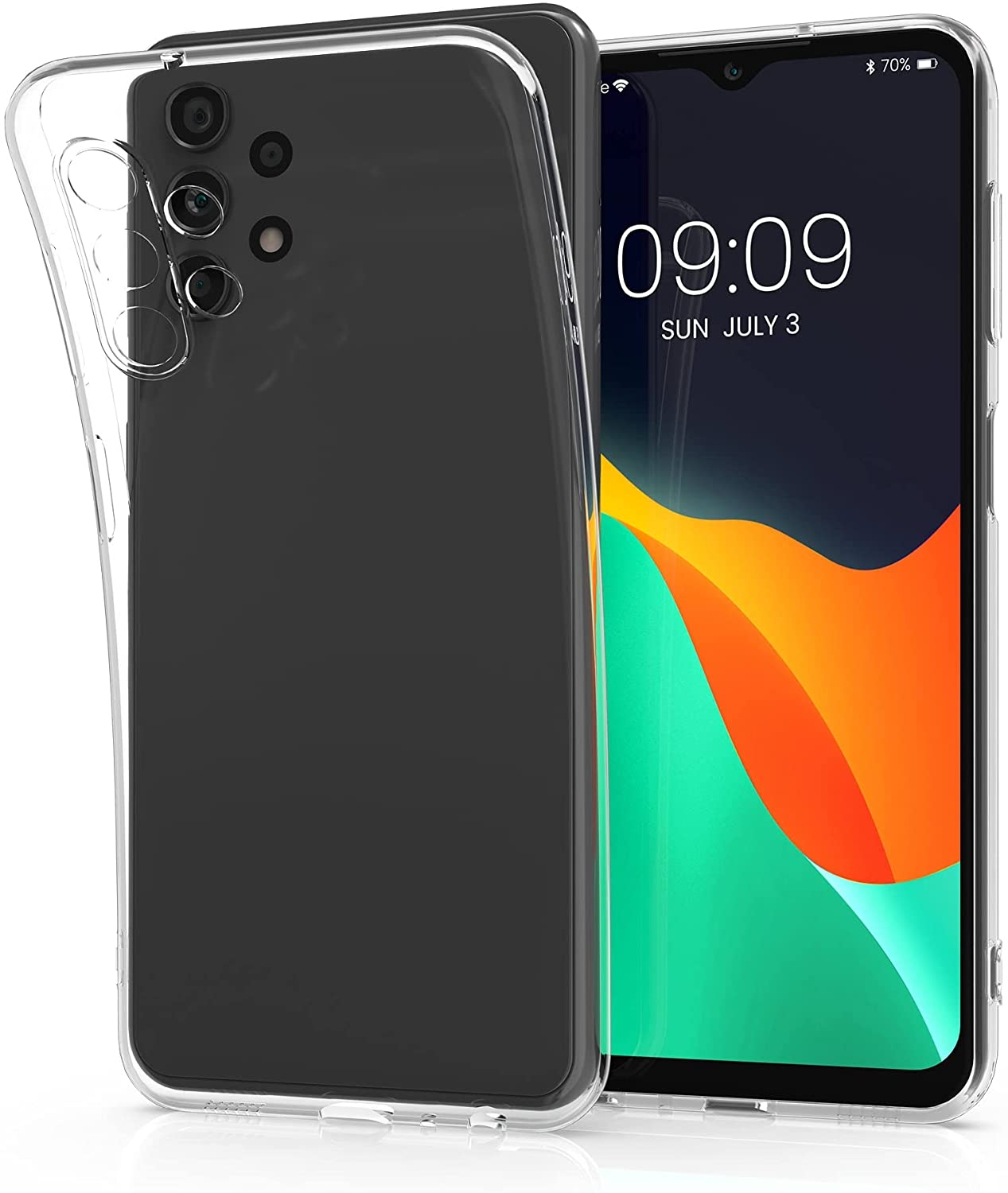 KWmobile Διάφανη Θήκη Σιλικόνης Samsung Galaxy A13 4G - Transparent