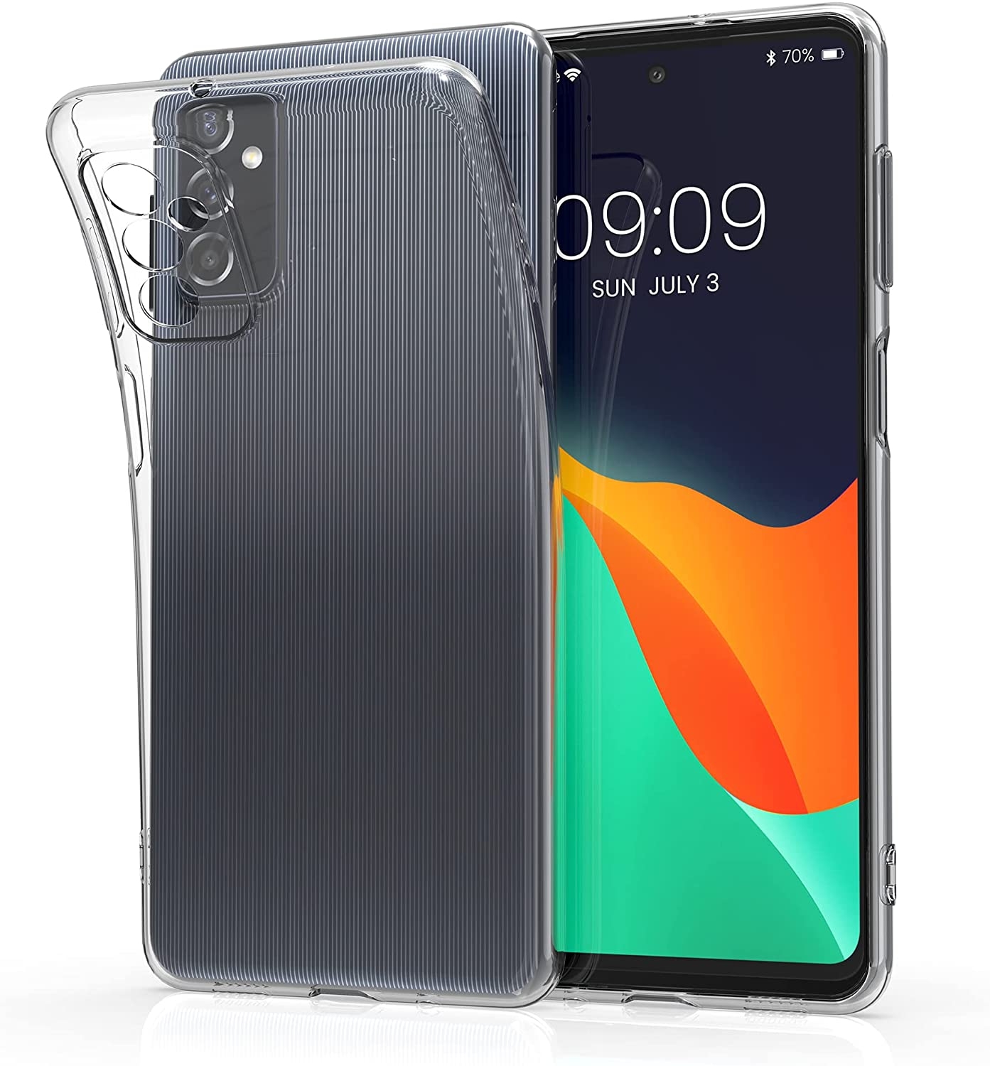 KWmobile Διάφανη Θήκη Σιλικόνης Samsung Galaxy M52 5G - Transparent