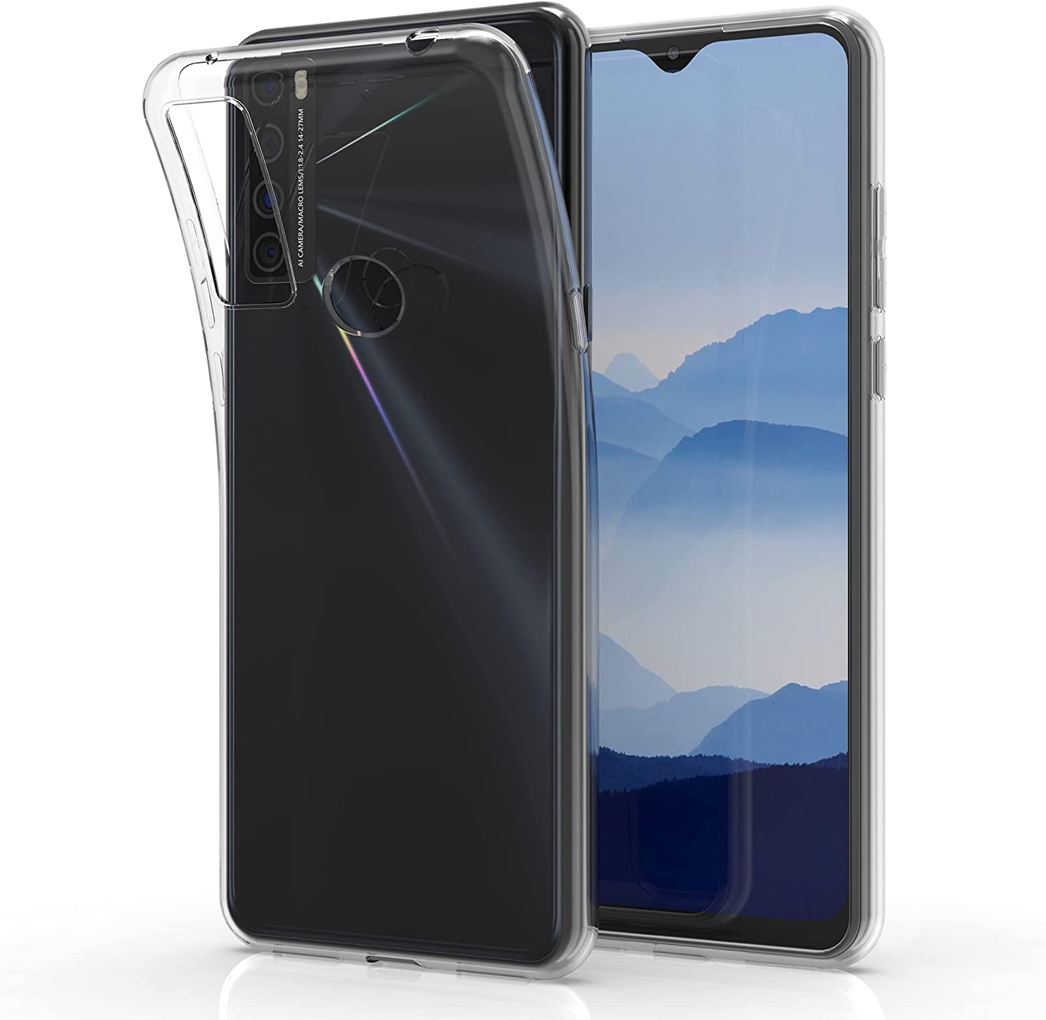 KWmobile Διάφανη Θήκη Σιλικόνης TCL 20 SE - Transparent 