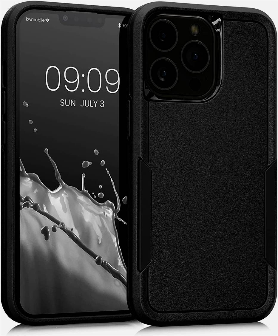 KWmobile Shockproof Hybrid - Σκληρή Θήκη με TPU Apple iPhone 13 Pro - Black