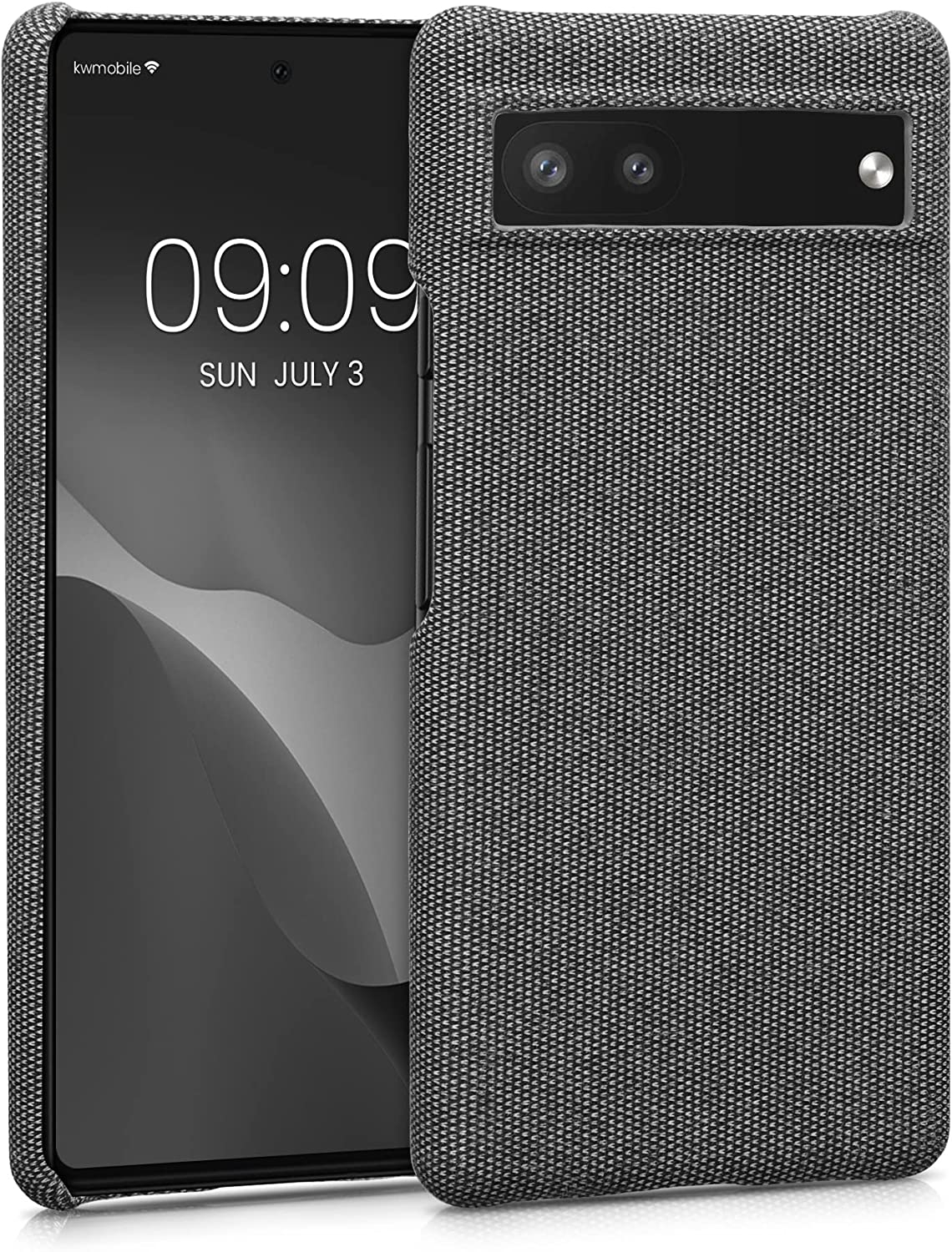 KWmobile Σκληρή Θήκη Canvas - Google Pixel 6a - Grey