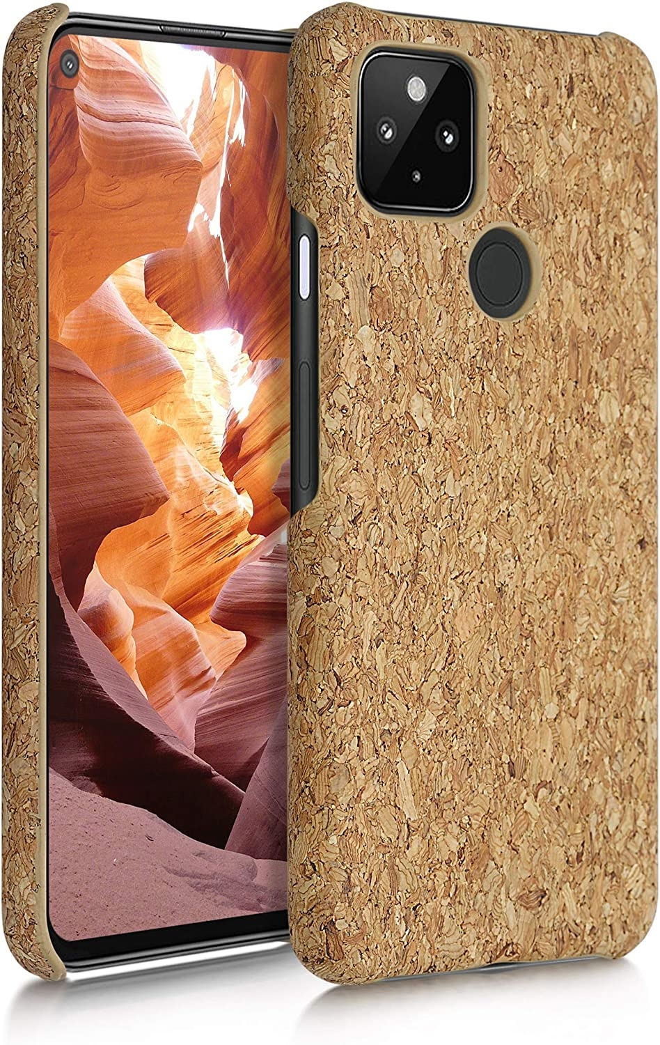 KWmobile Σκληρή Θήκη Google Pixel 4a 5G - Light Brown Cork