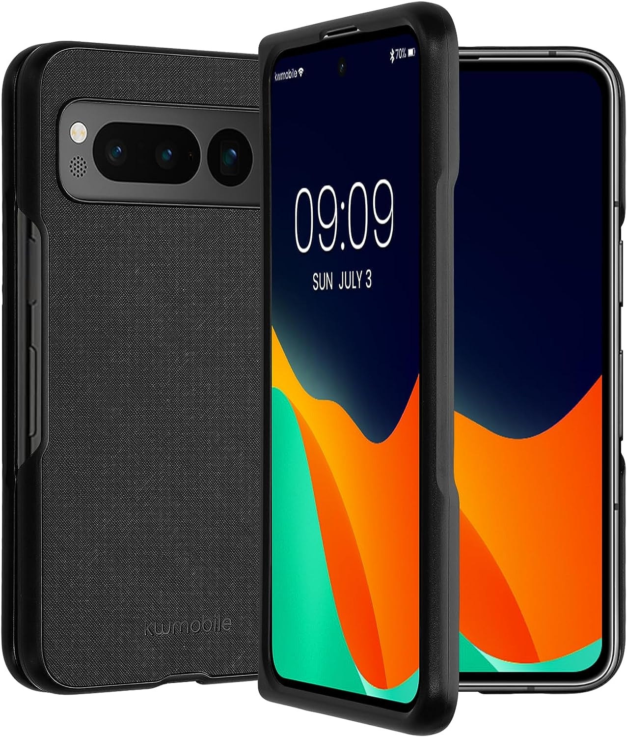 KWmobile Σκληρή Θήκη - Google Pixel Fold - Black 