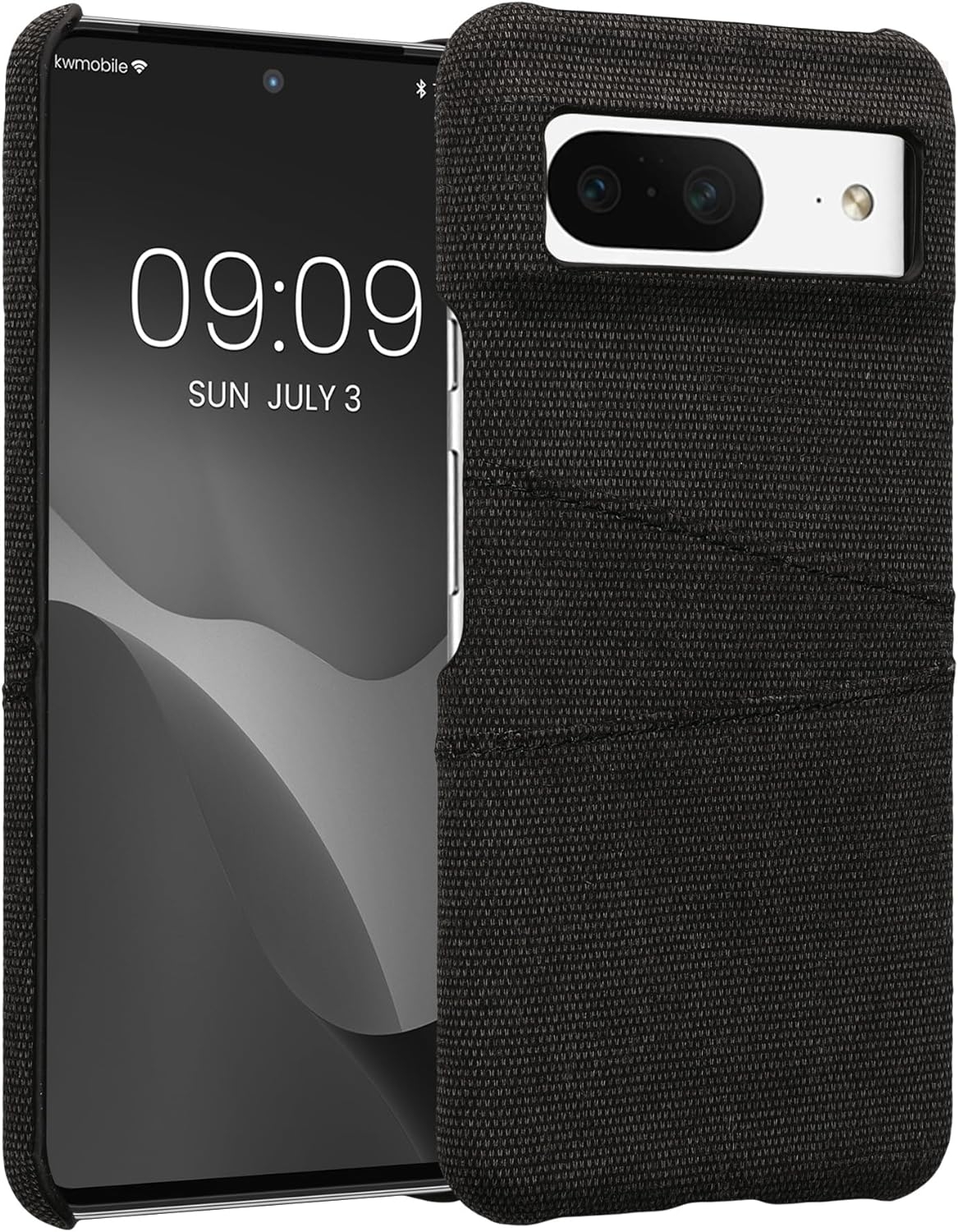 KWmobile Σκληρή Θήκη με Υποδοχές για Κάρτες - Google Pixel 8 - Dark Grey