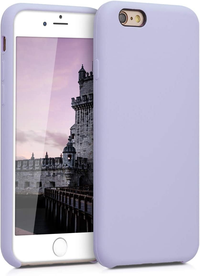 KWmobile Soft Flexible Rubber Cover - Θήκη Σιλικόνης Apple iPhone 6S / 6 - Light Lavender