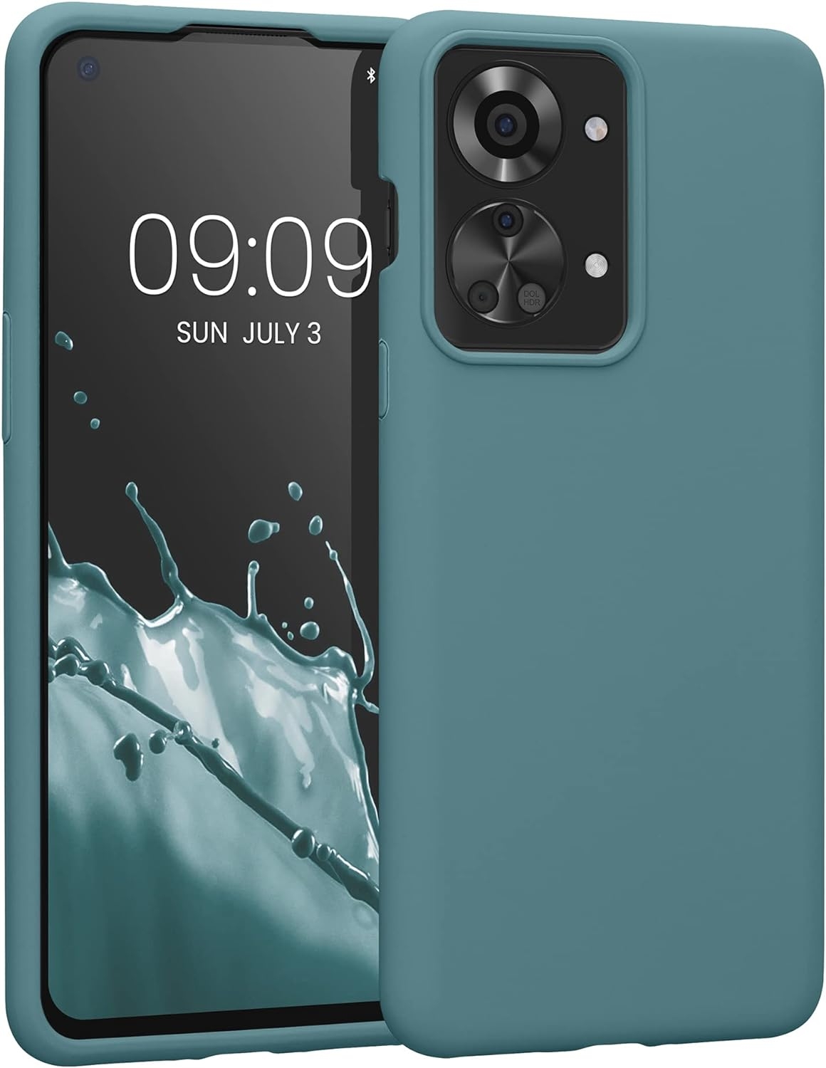 KWmobile Soft Flexible Rubber Cover - Θήκη Σιλικόνης OnePlus Nord 2T - Antique Stone