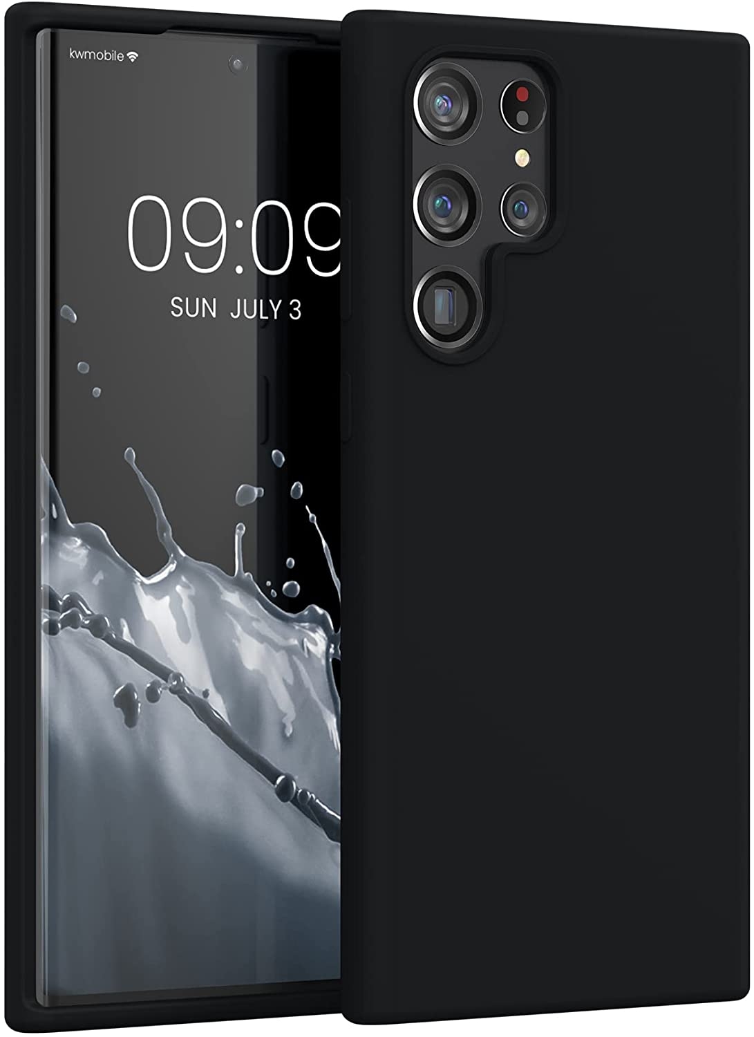 KWmobile Soft Flexible Rubber Cover - Θήκη Σιλικόνης Samsung Galaxy S22 Ultra 5G - Blueberry