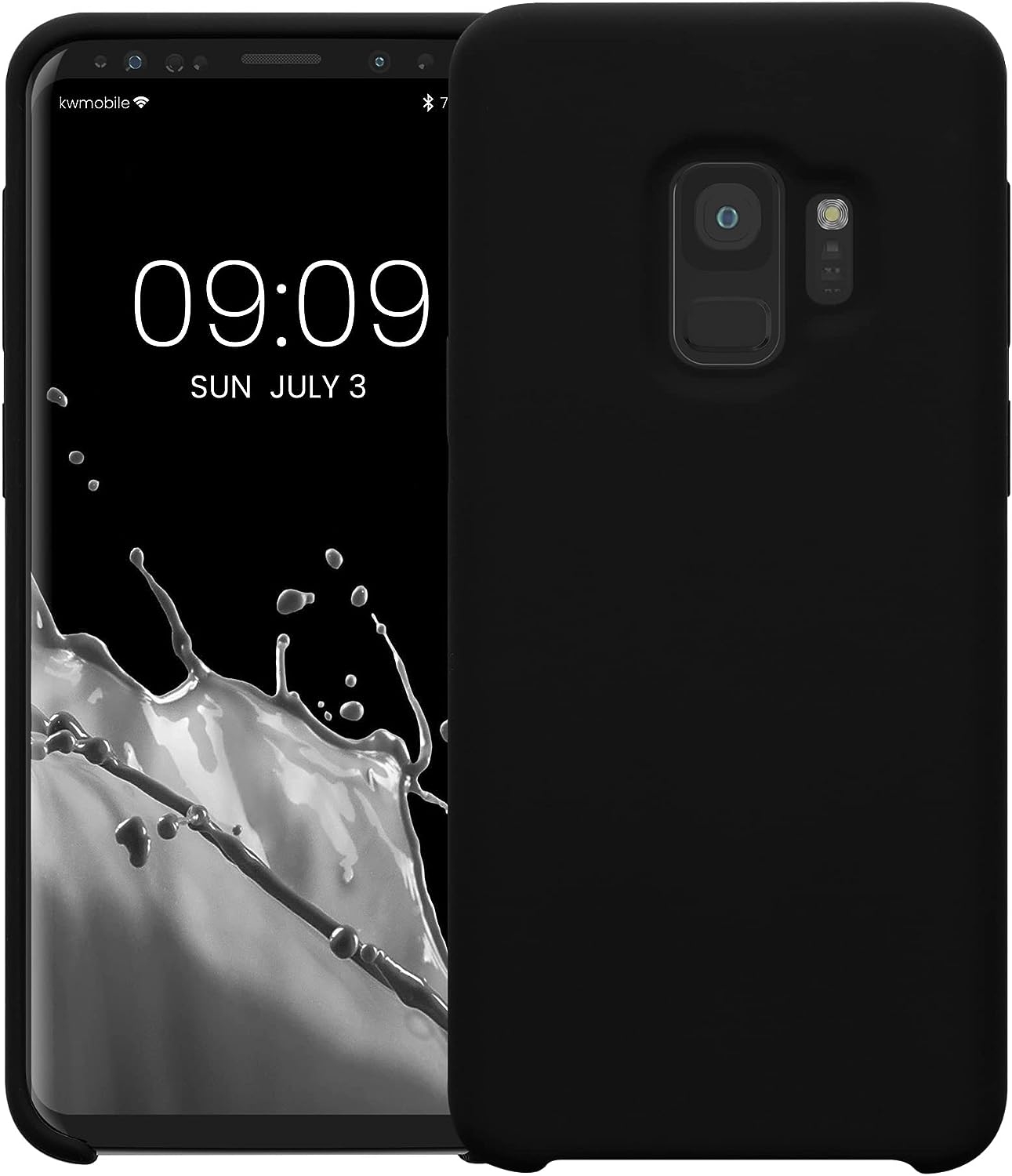 KWmobile Soft Flexible Rubber Cover - Θήκη Σιλικόνης Samsung Galaxy S9 - Black