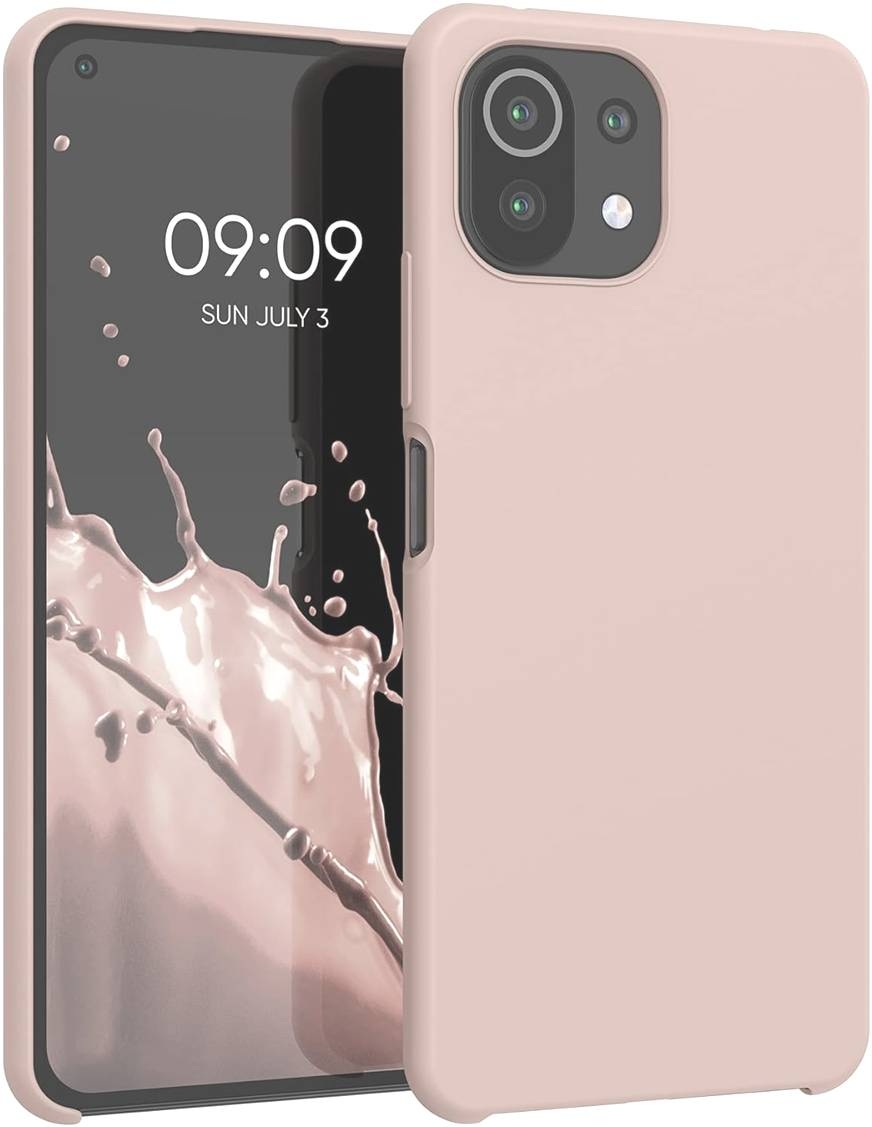 KWmobile Soft Flexible Rubber Cover - Θήκη Σιλικόνης Xiaomi 11 Lite 5G NE / Mi 11 Lite - Purple Cloud