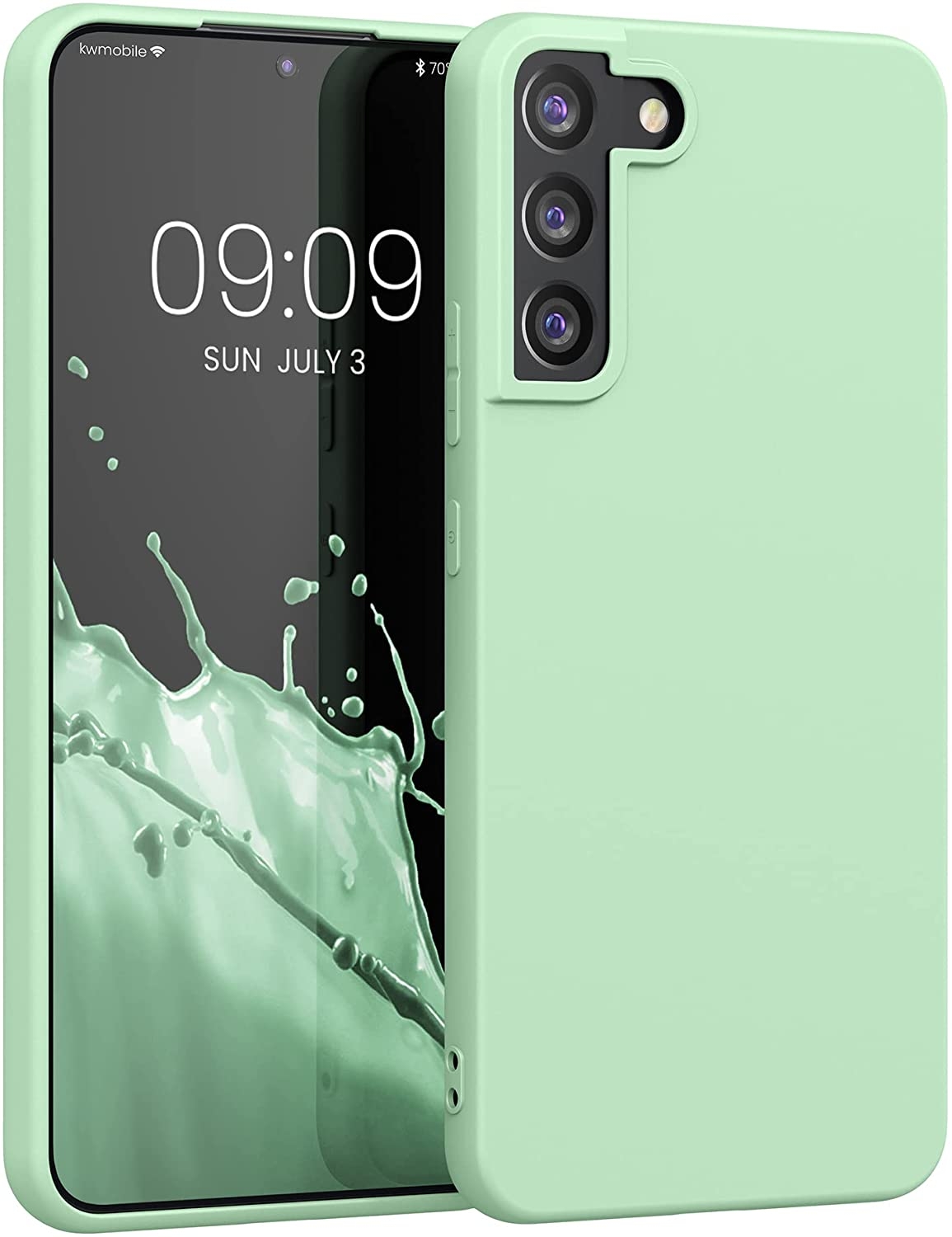 KWmobile Θήκη Σιλικόνης Samsung Galaxy S22 Plus 5G - Mint Matte