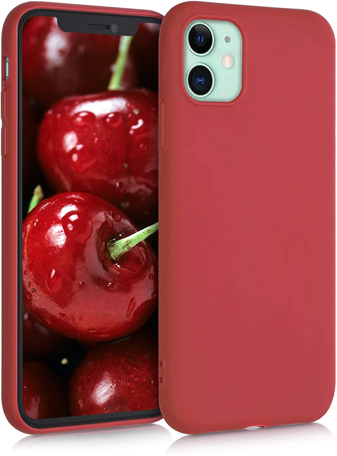 KWmobile Θήκη Σιλικόνης Apple iPhone 11 - Pococo Red 