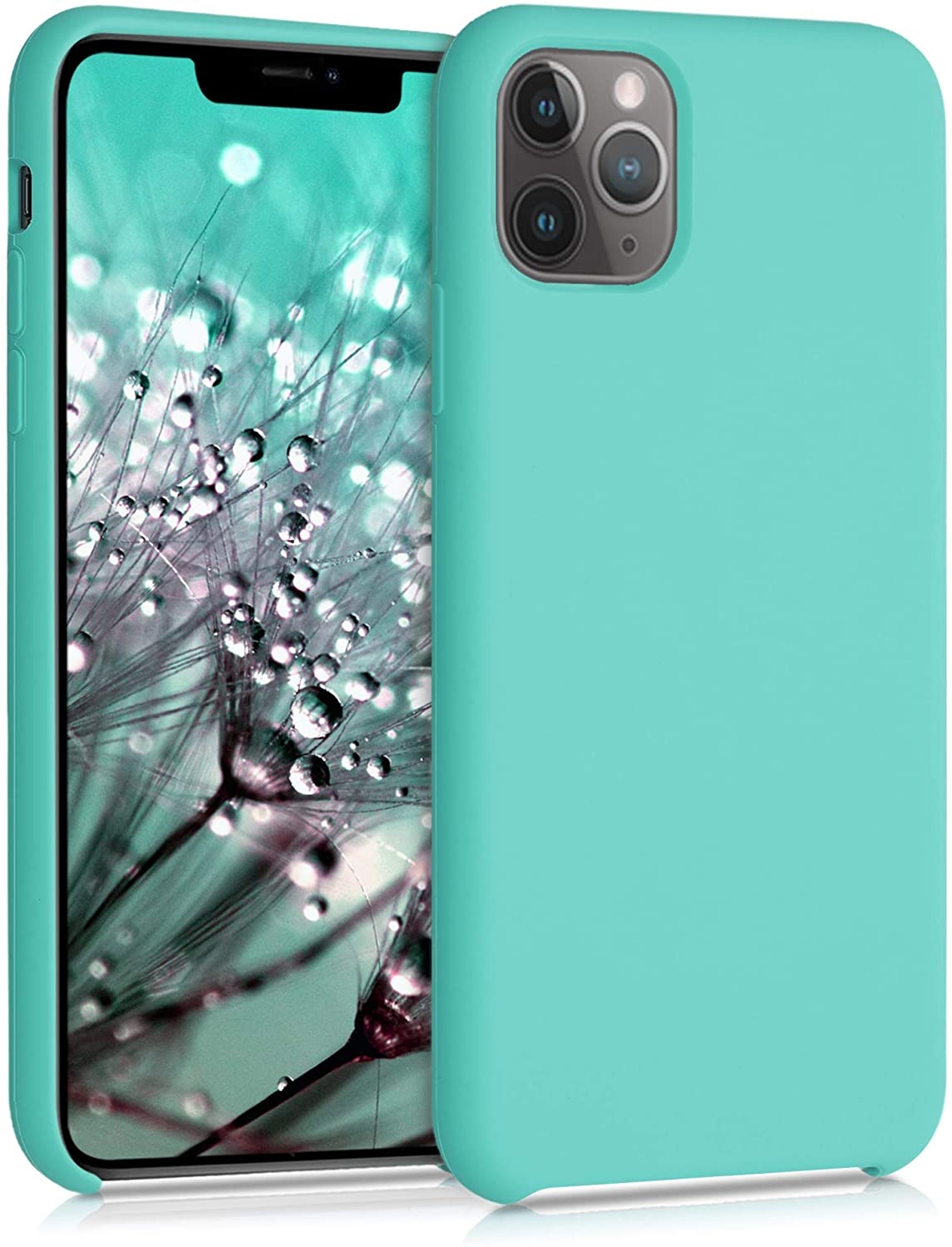 KWmobile Θήκη Σιλικόνης Apple iPhone 11 Pro Max - Soft Flexible Rubber Cover - Turquoise 