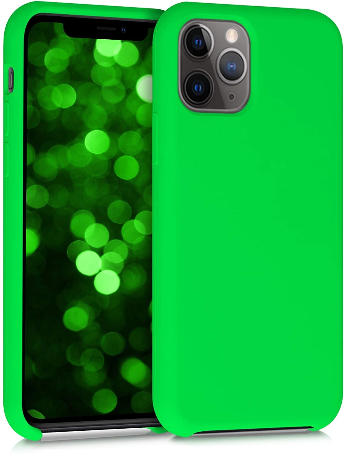 KWmobile Θήκη Σιλικόνης Apple iPhone 11 Pro - Soft Flexible Rubber Cover - Neon Green