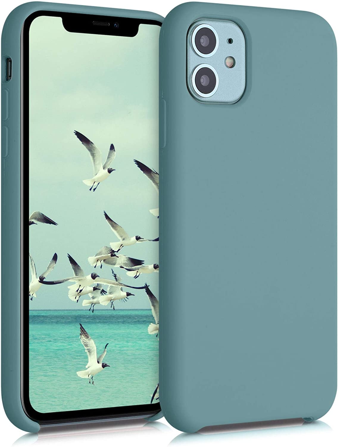 KWmobile Θήκη Σιλικόνης Apple iPhone 11 - Soft Flexible Rubber Cover - Arctic Blue