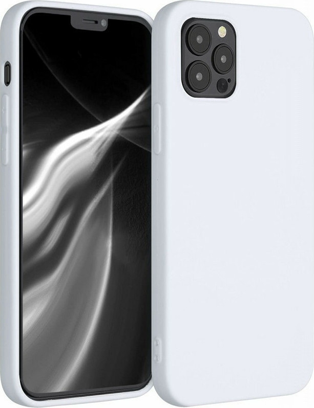 KWmobile Θήκη Σιλικόνης Apple iPhone 12 / 12 Pro - White Matte