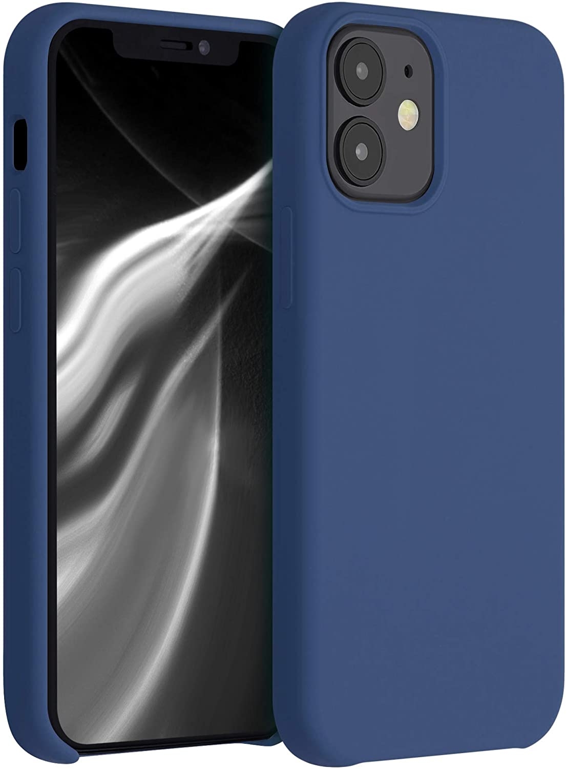 KWmobile Θήκη Σιλικόνης Apple iPhone 12 mini - Dark Blue 