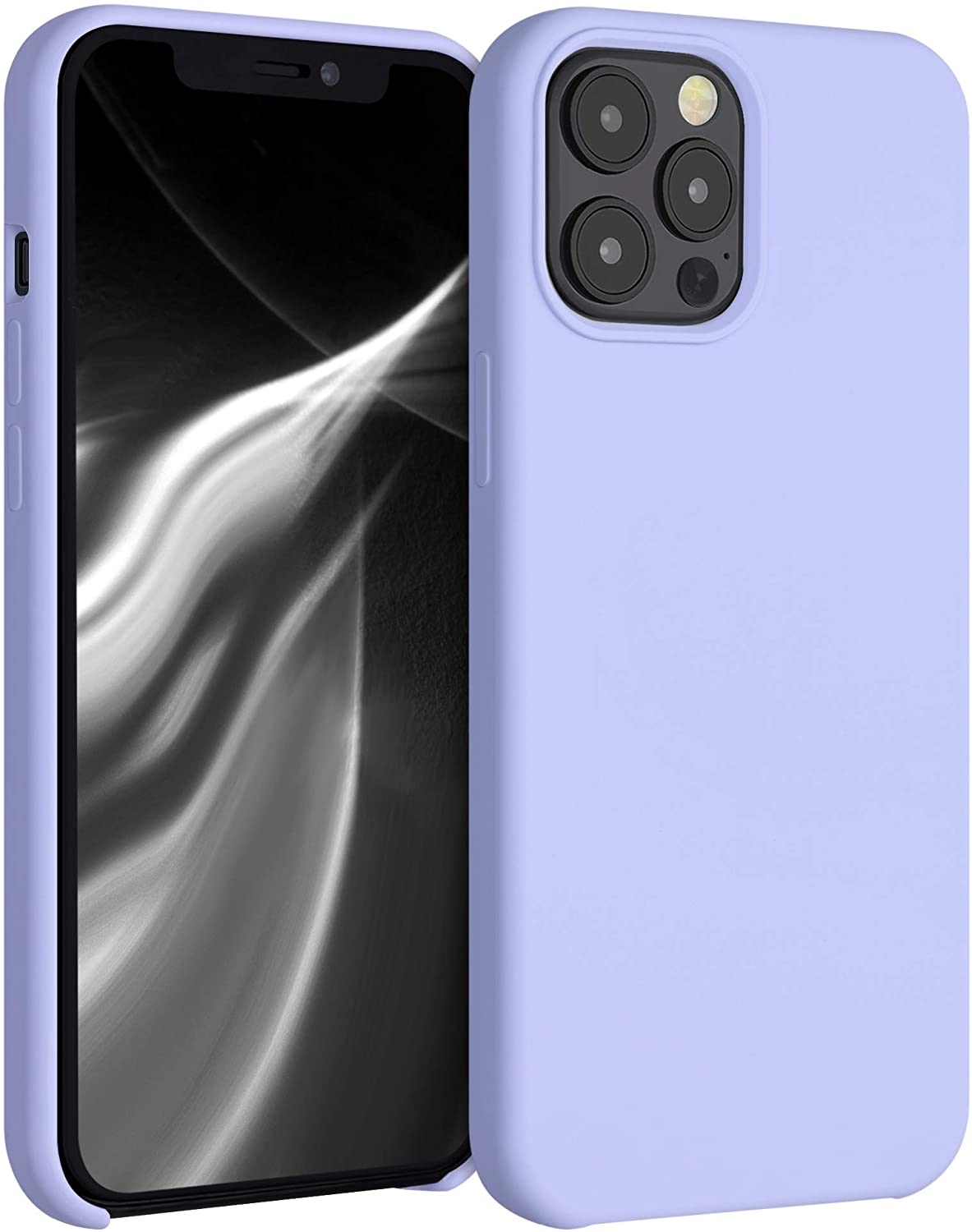 KWmobile Θήκη Σιλικόνης Apple iPhone 12 Pro Max - Soft Flexible Rubber Cover - Light Lavender
