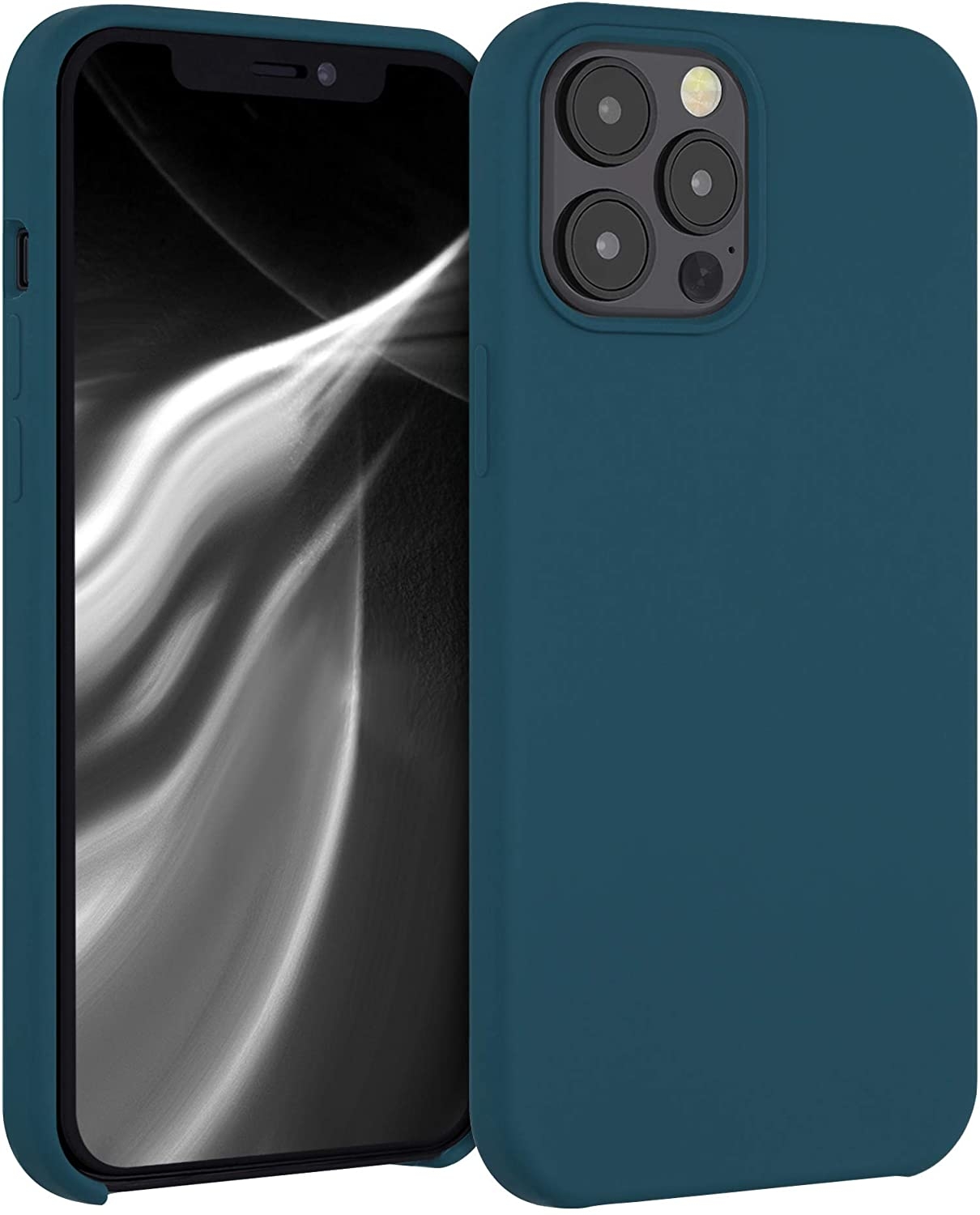 KWmobile Θήκη Σιλικόνης Apple iPhone 12 Pro Max - Soft Flexible Rubber Cover - Teal Matte