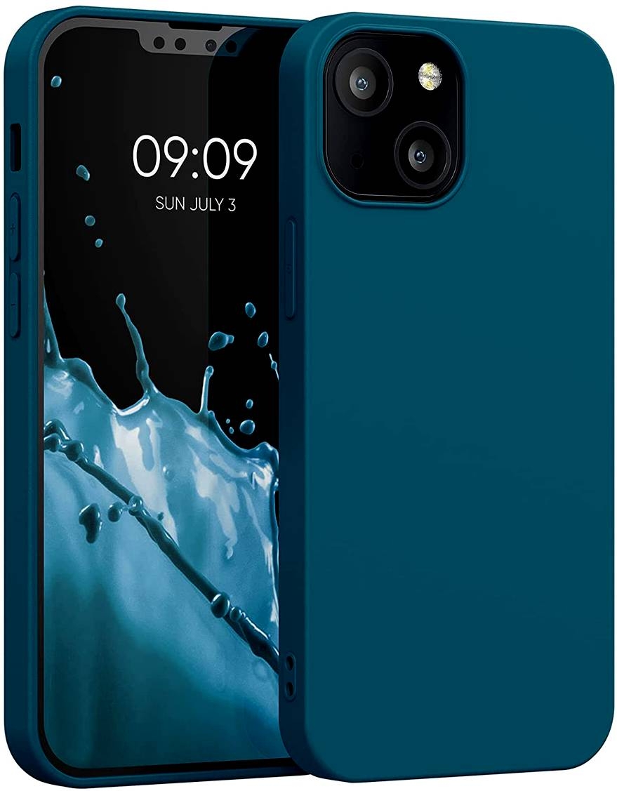 KWmobile Θήκη Σιλικόνης Apple iPhone 13 mini - Teal Matte
