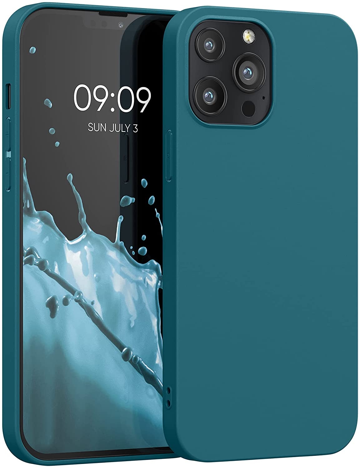 KWmobile Θήκη Σιλικόνης Apple iPhone 13 Pro Max - Teal Matte