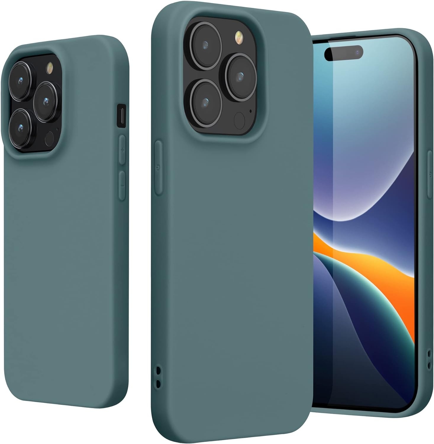 KWmobile Θήκη Σιλικόνης Apple iPhone 14 Pro - Arctic Night