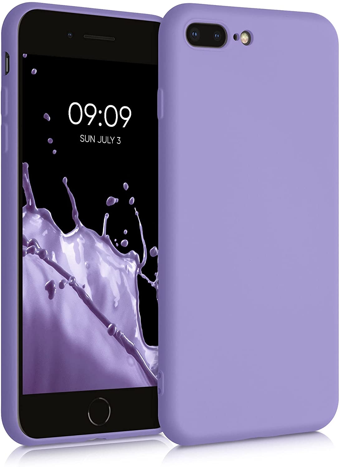 KWmobile Θήκη Σιλικόνης Apple iPhone 8 Plus / 7 Plus - Violet Purple
