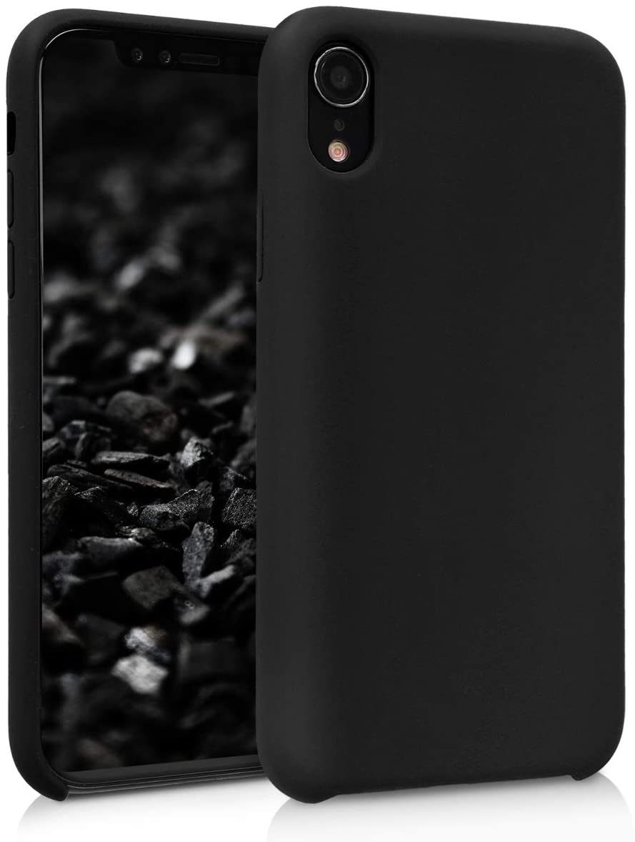 KWmobile Θήκη Σιλικόνης Apple iPhone XR - Soft Flexible Rubber Cover - Black Matte