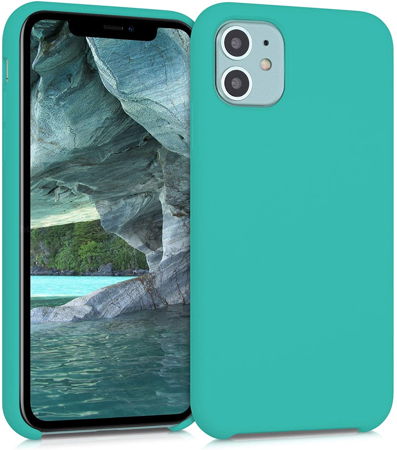 KWmobile Θήκη Σιλικόνης Apple iPhone 11 - Soft Flexible Rubber Cover - Turquoise 