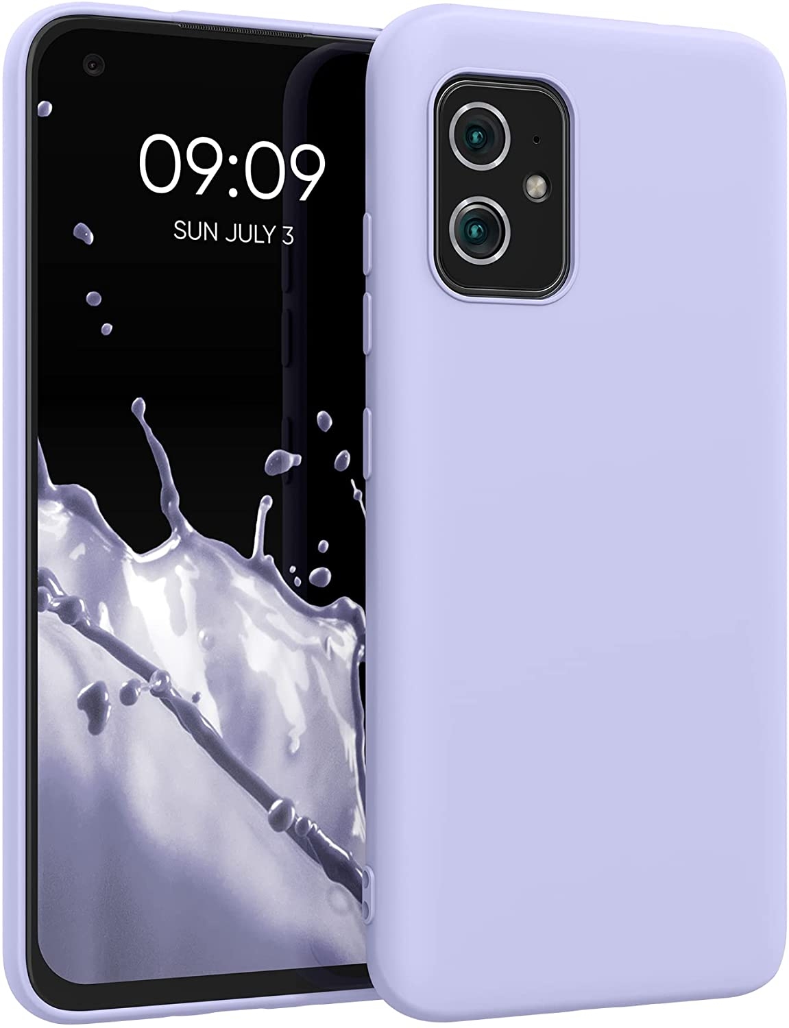 KWmobile Θήκη Σιλικόνης Asus Zenfone 8 - Light Lavender