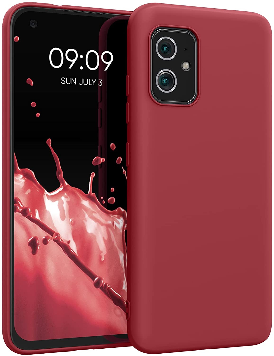 KWmobile Θήκη Σιλικόνης Asus Zenfone 8 - Red