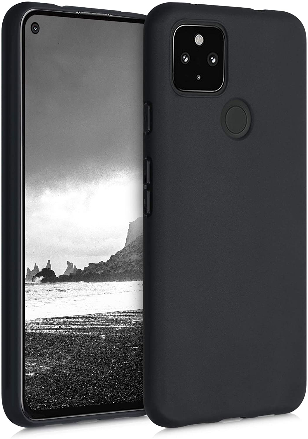 KWmobile Θήκη Σιλικόνης Google Pixel 4a 5G - Black
