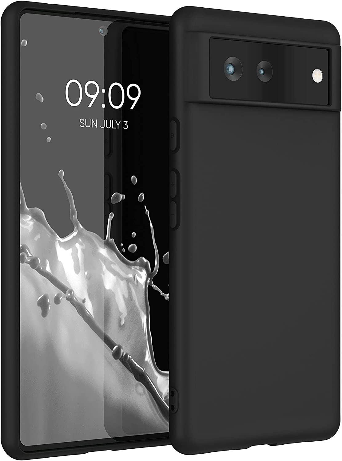 KWmobile Θήκη Σιλικόνης Google Pixel 6 - Black