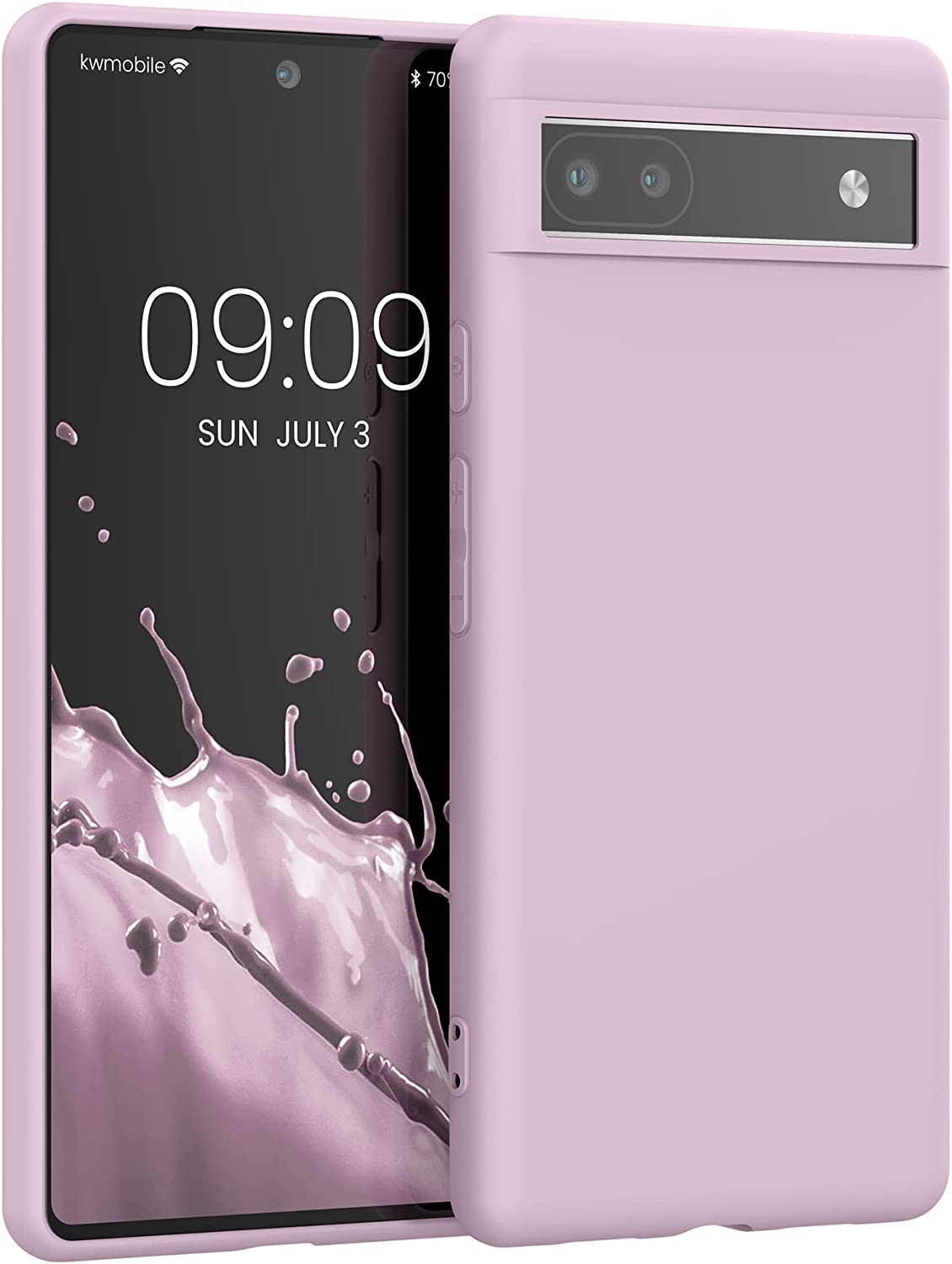 KWmobile Θήκη Σιλικόνης Google Pixel 6a - Dusty Pink